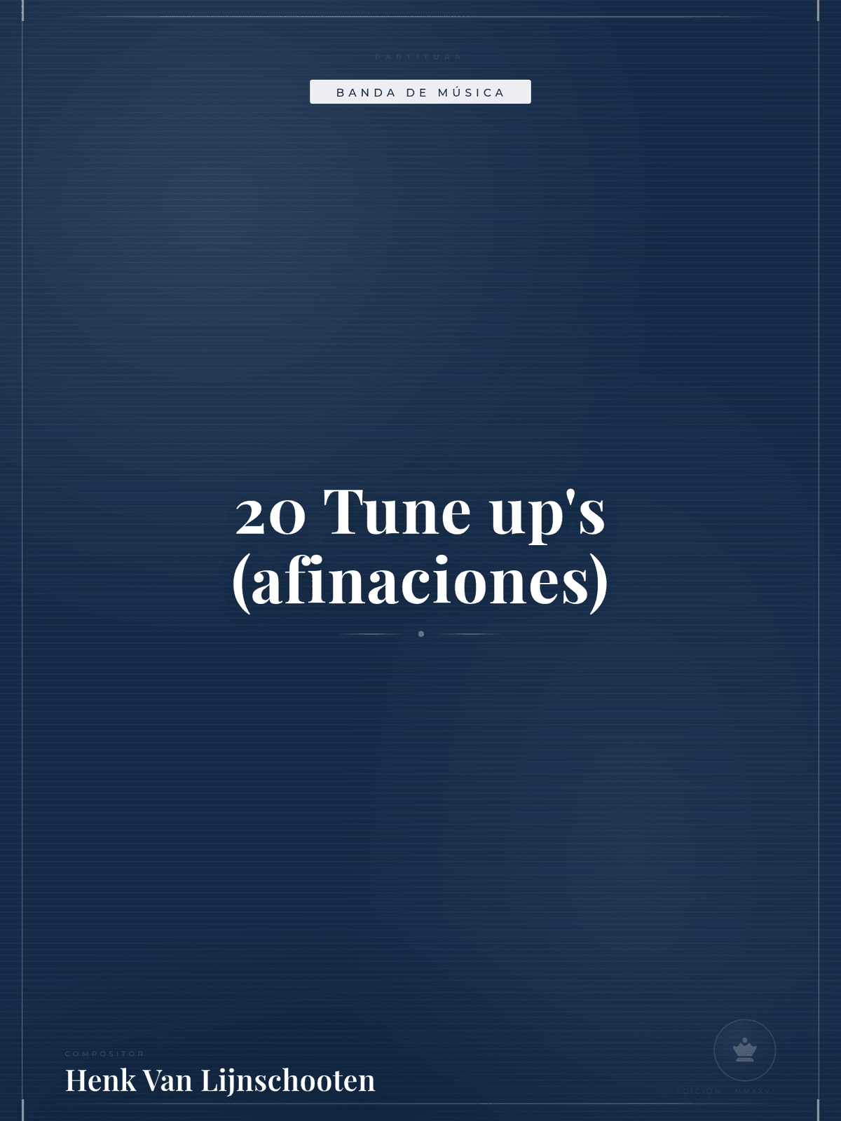 Portada de 20 Tune up's (afinaciones)