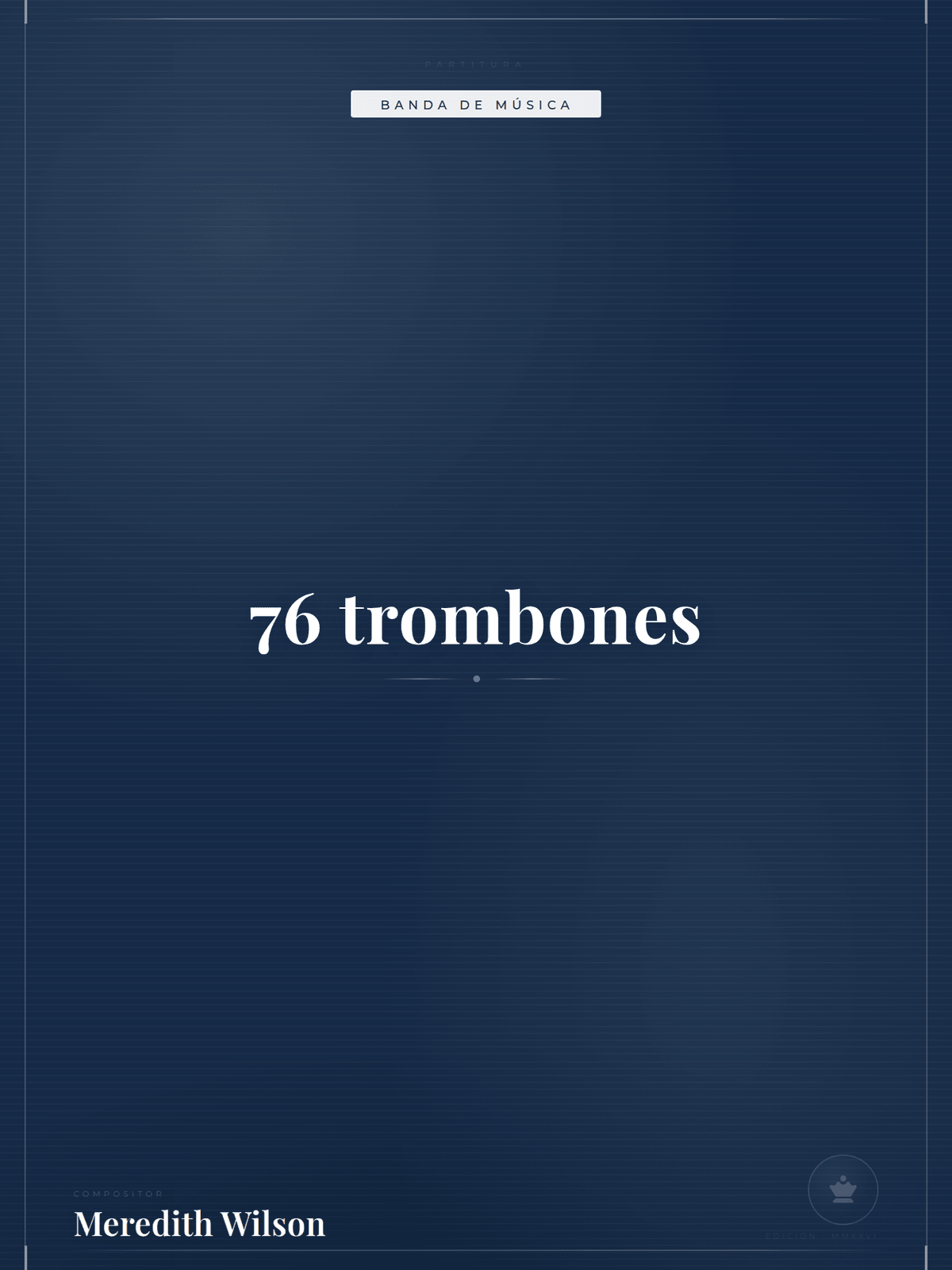Portada de 76 trombones