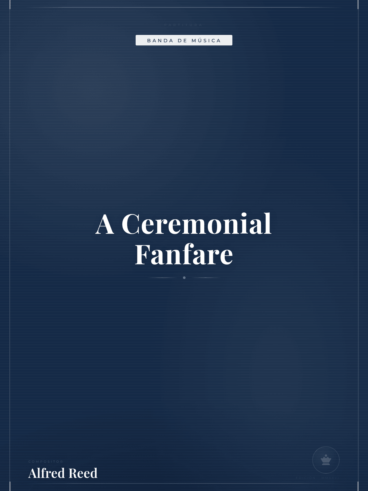 Portada de A Ceremonial Fanfare