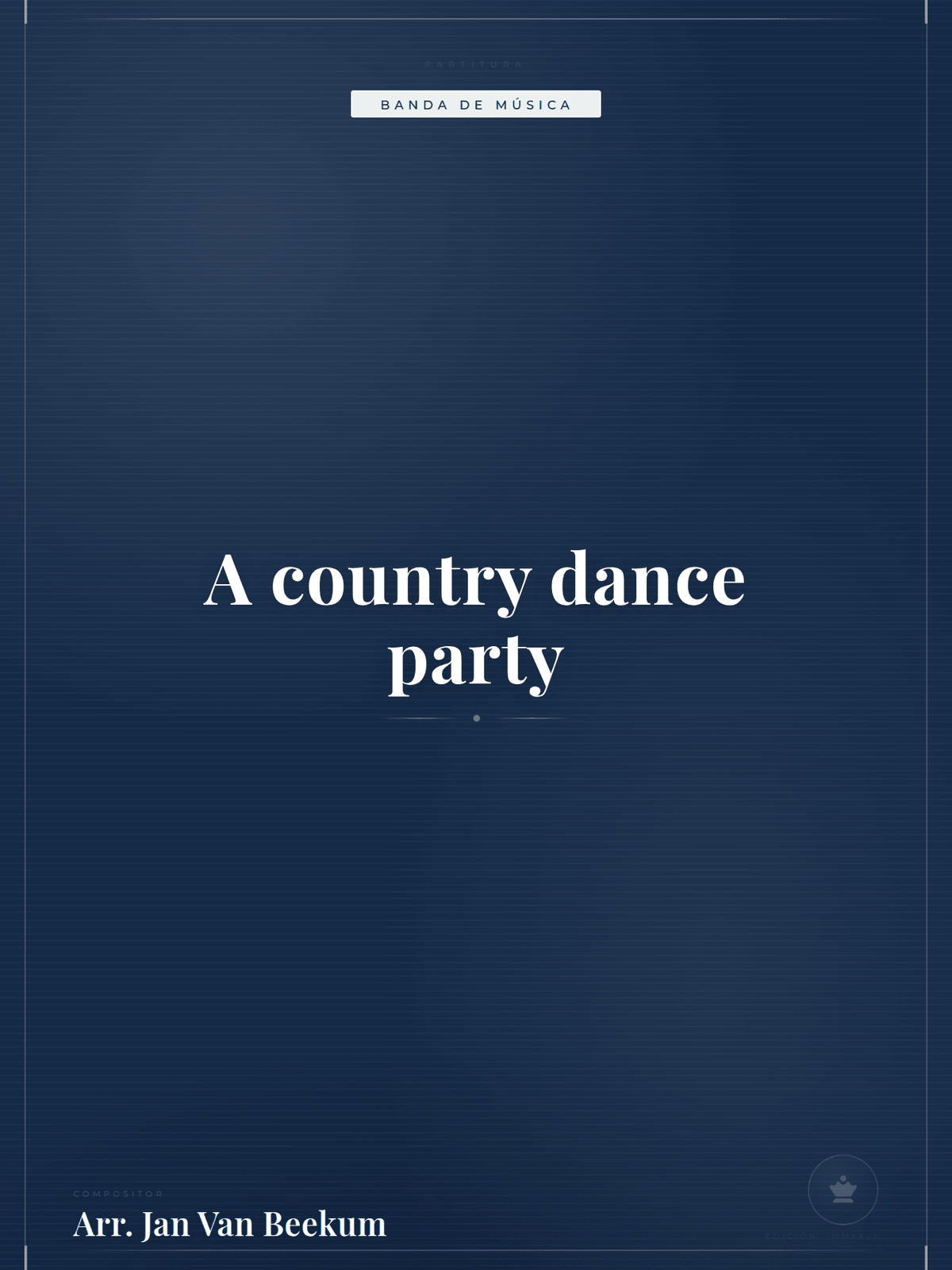 Portada de A country dance party