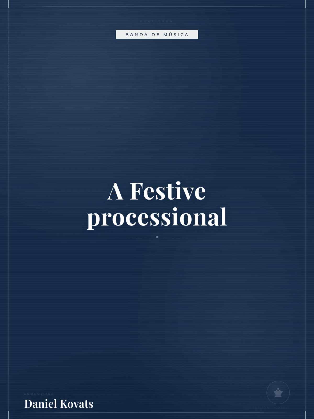 Portada de A Festive processional