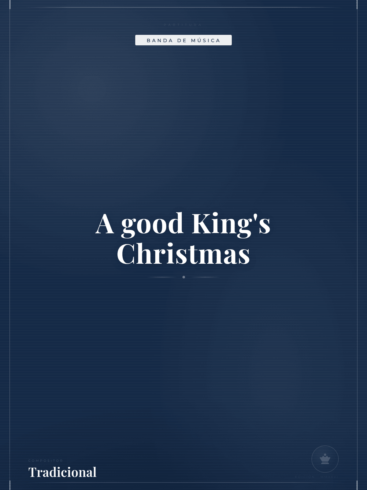 Portada de A good King's Christmas