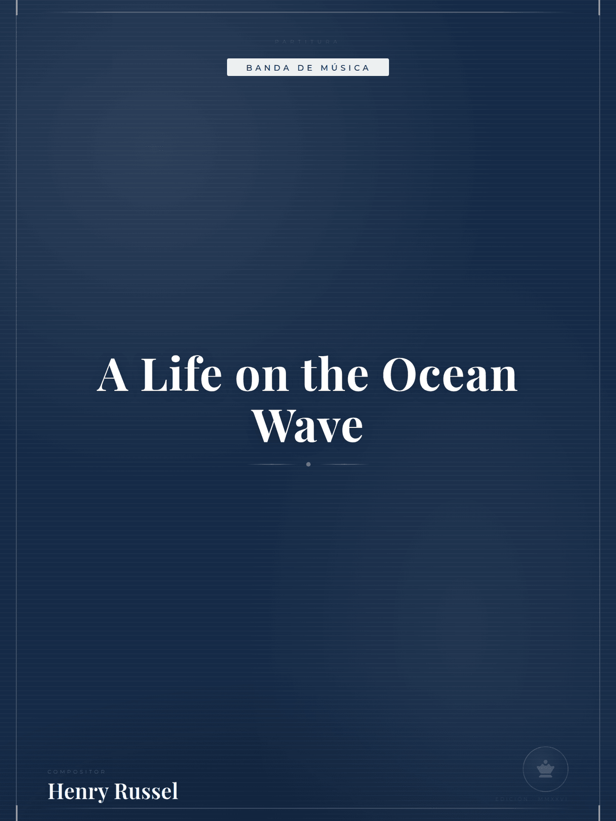 Portada de A Life on the Ocean Wave