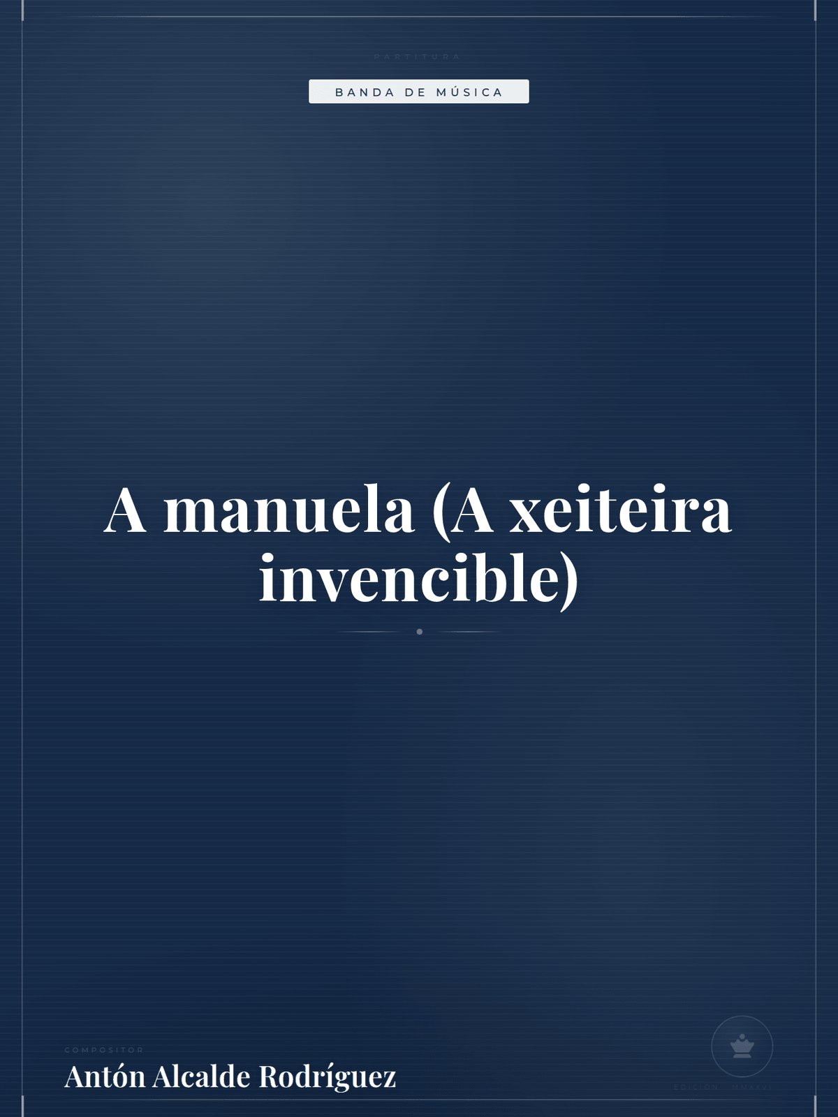 Portada de A manuela (A xeiteira invencible)