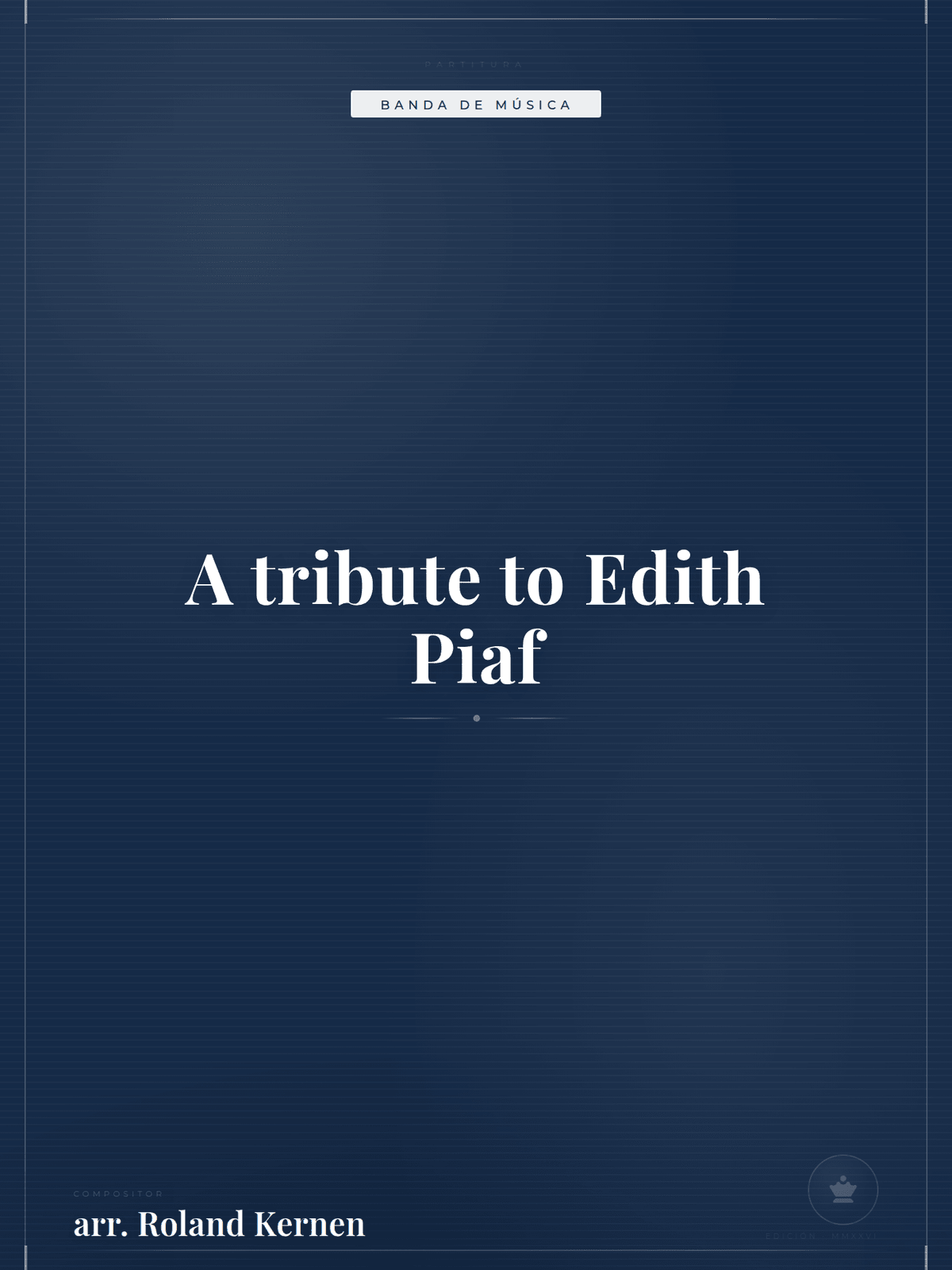 Portada de A tribute to Edith Piaf