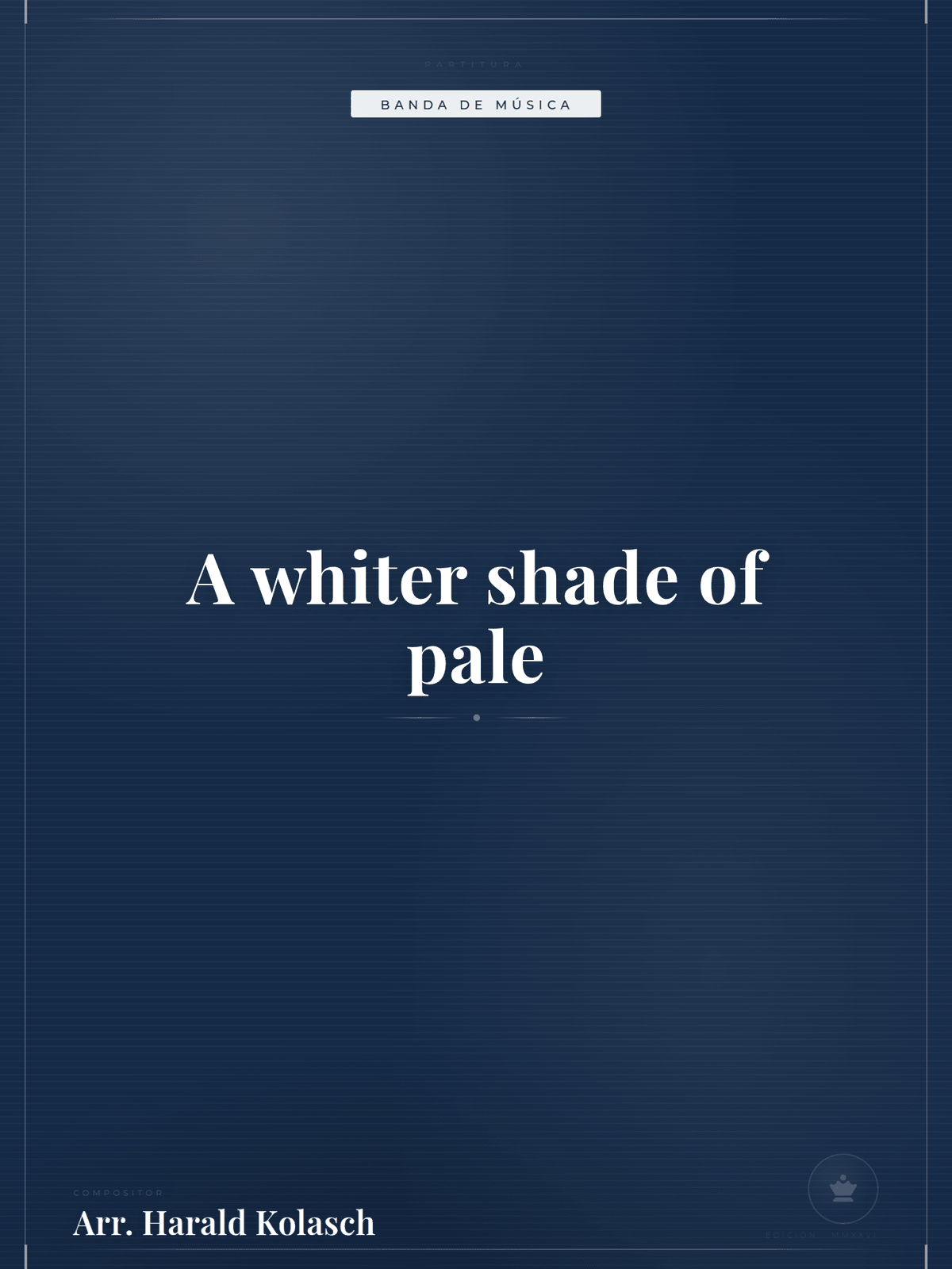 Portada de A whiter shade of pale