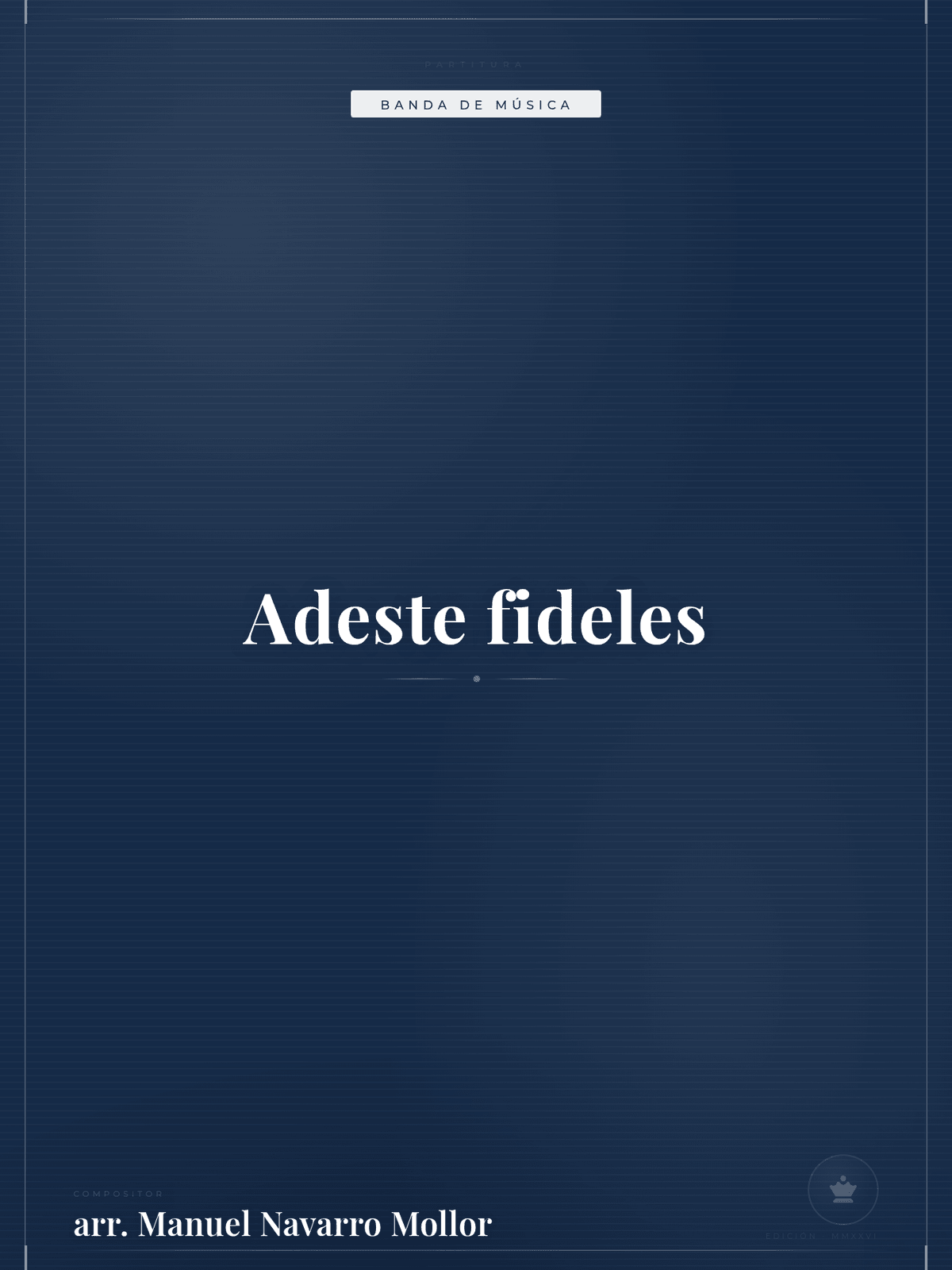 Portada de Adeste fideles