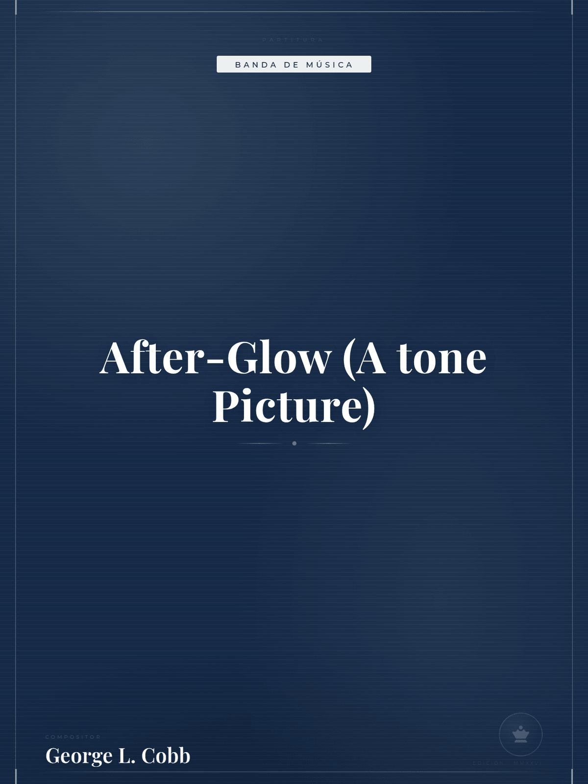 Portada de After-Glow (A tone Picture)