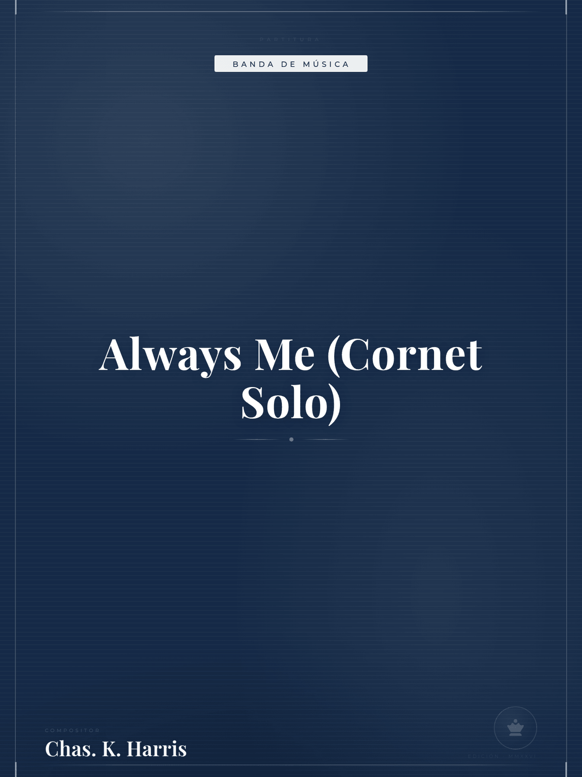 Portada de Always Me (Cornet Solo)
