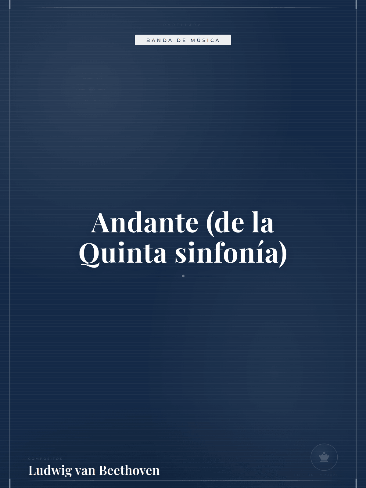 Portada de Andante (de la Quinta sinfonía)