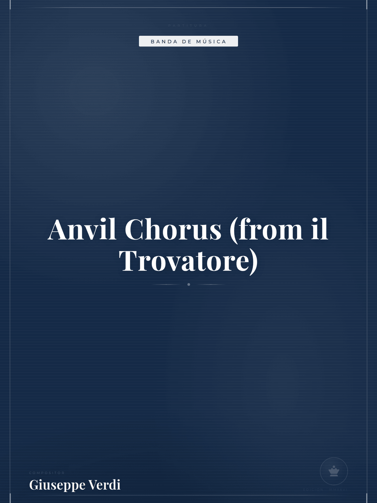 Portada de Anvil Chorus (from il Trovatore)