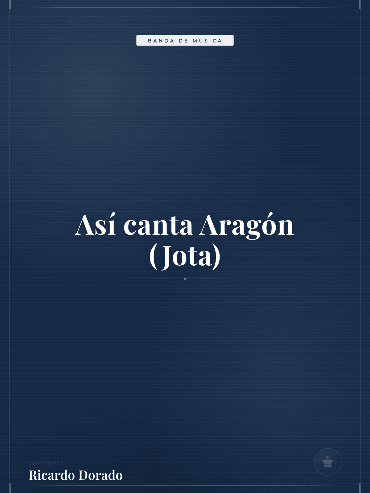 Portada de Así canta Aragón (Jota)