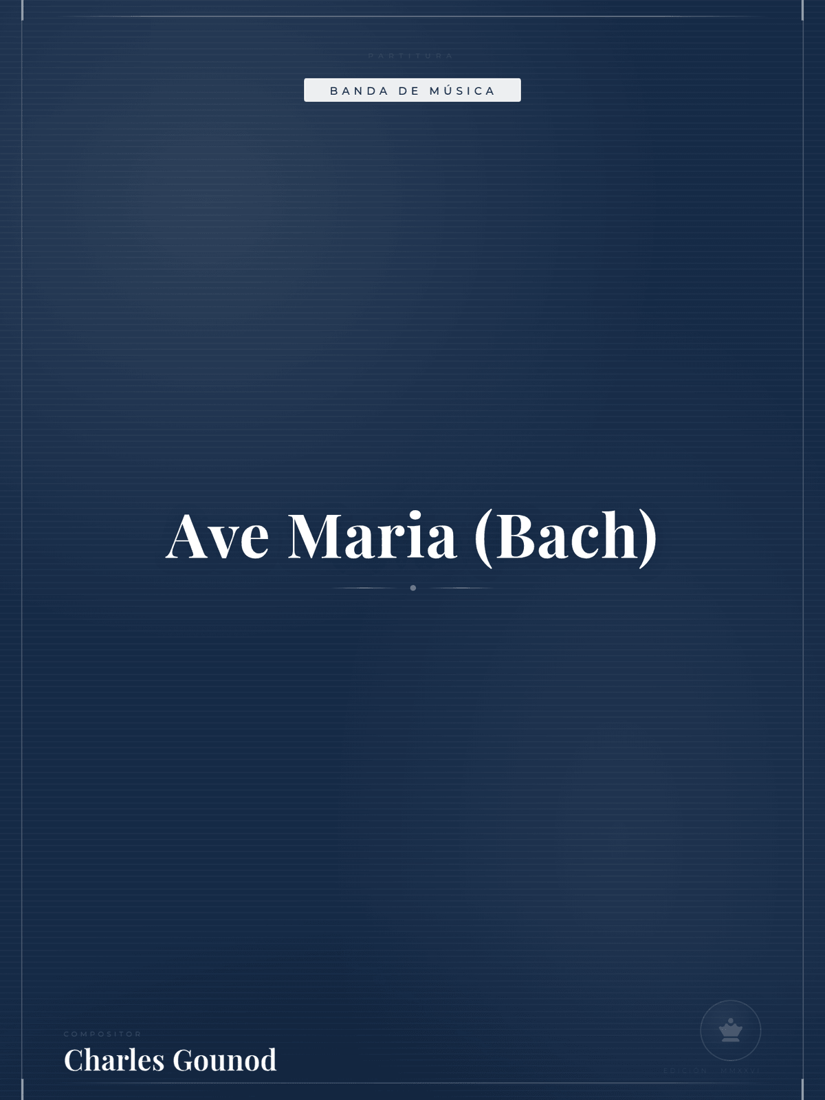 Portada de Ave Maria (Bach)
