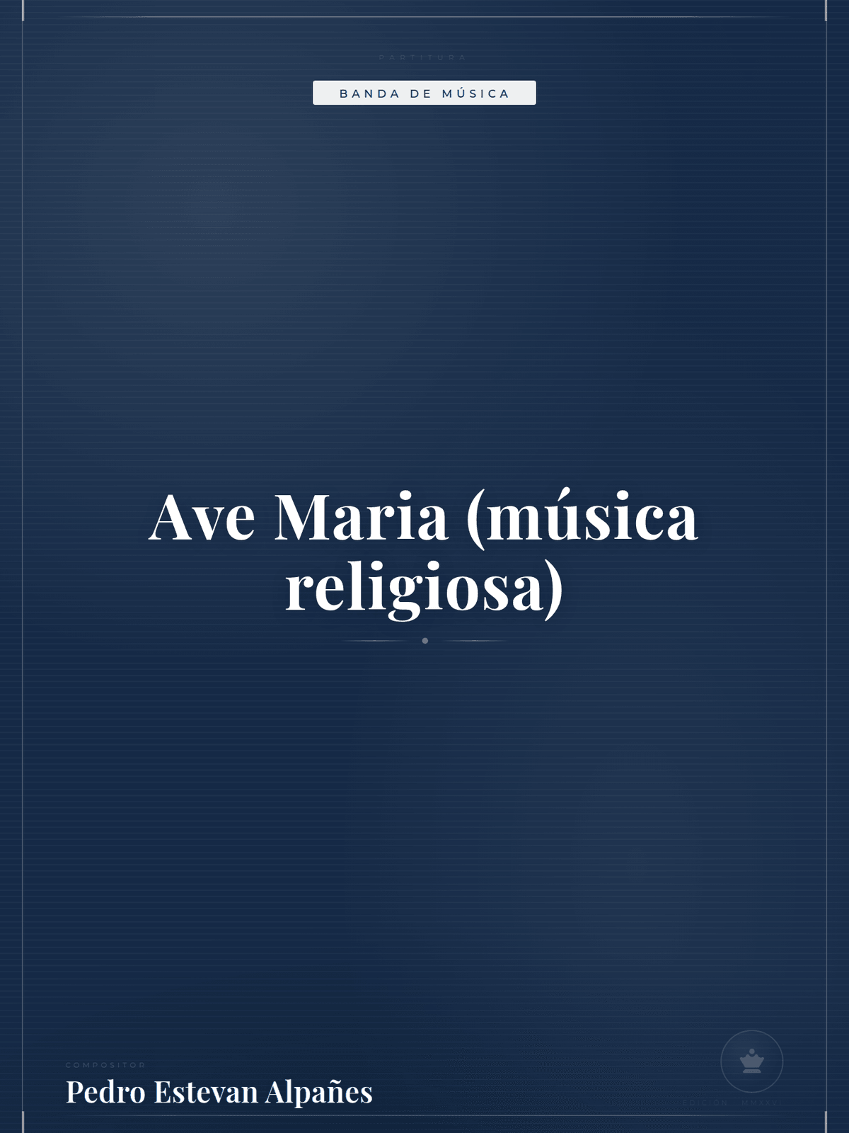Portada de Ave Maria (música religiosa)