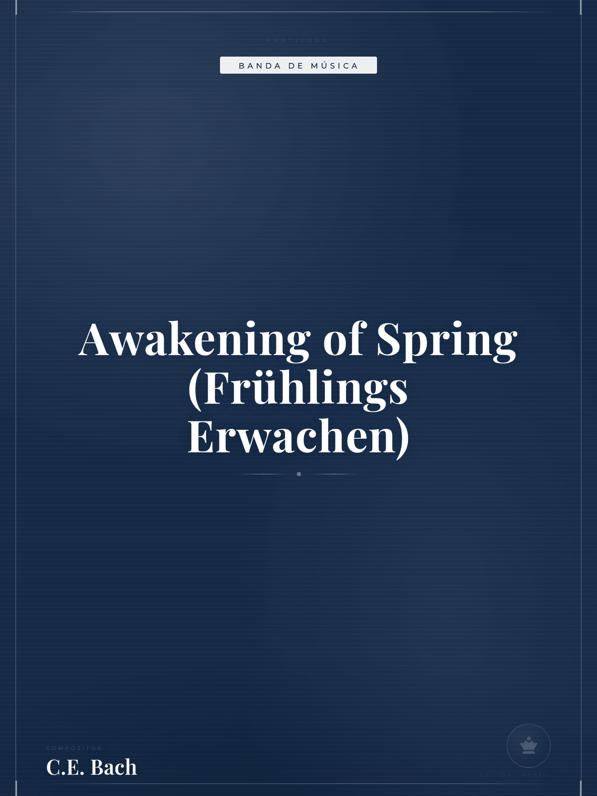 Portada de Awakening of Spring (Frühlings Erwachen)