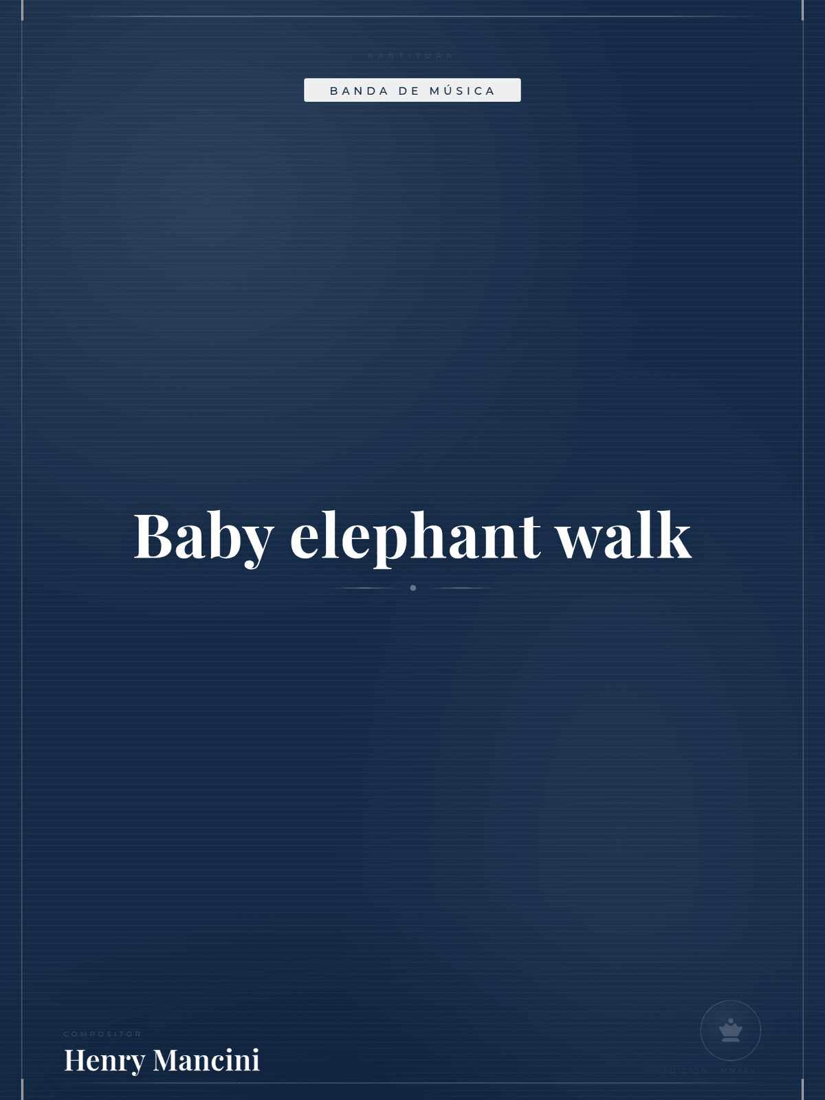 Portada de Baby elephant walk