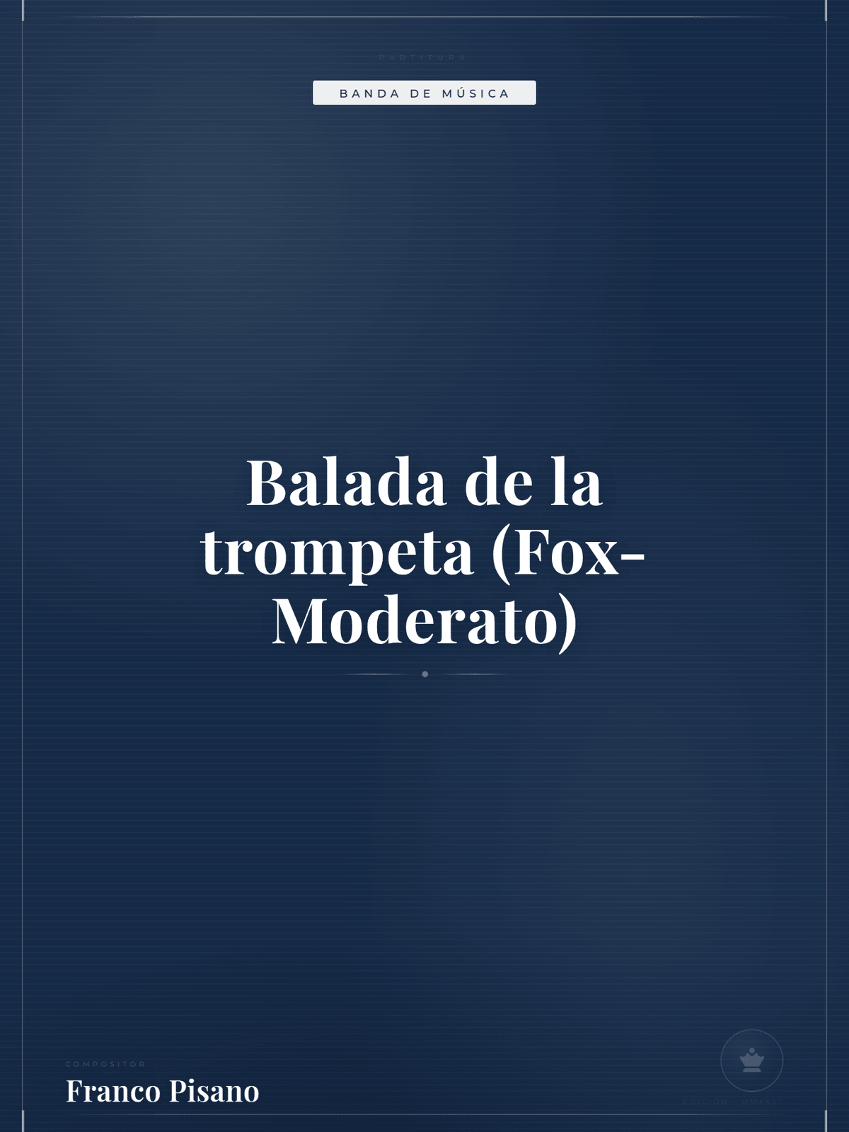 Portada de Balada de la trompeta (Fox-Moderato)