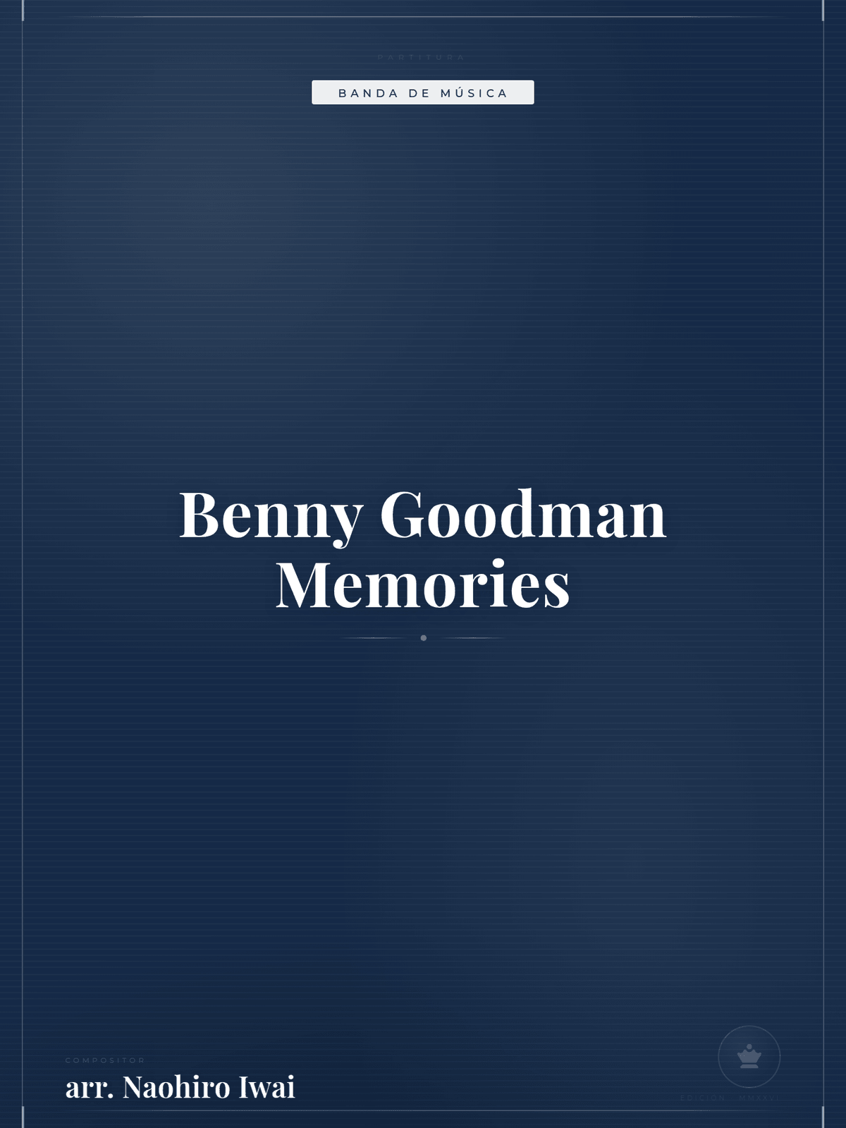 Portada de Benny Goodman Memories