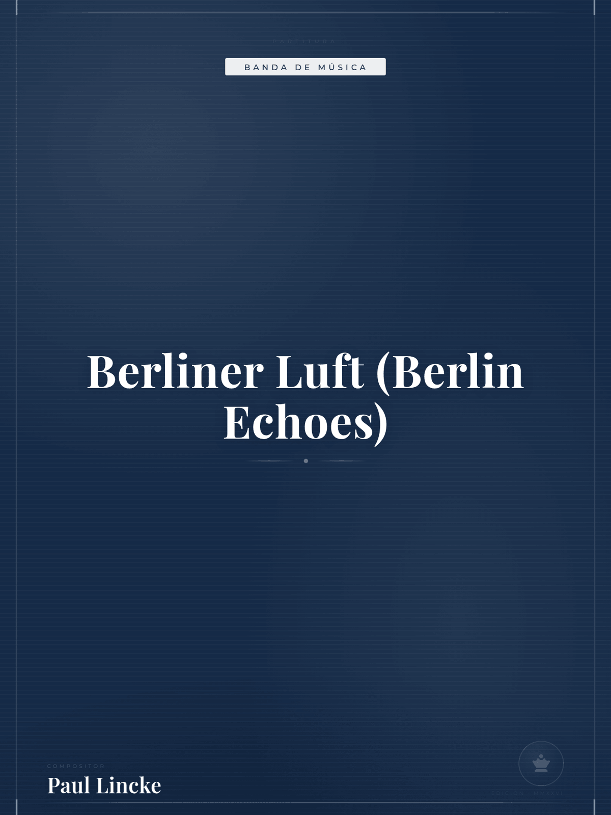 Portada de Berliner Luft (Berlin Echoes)