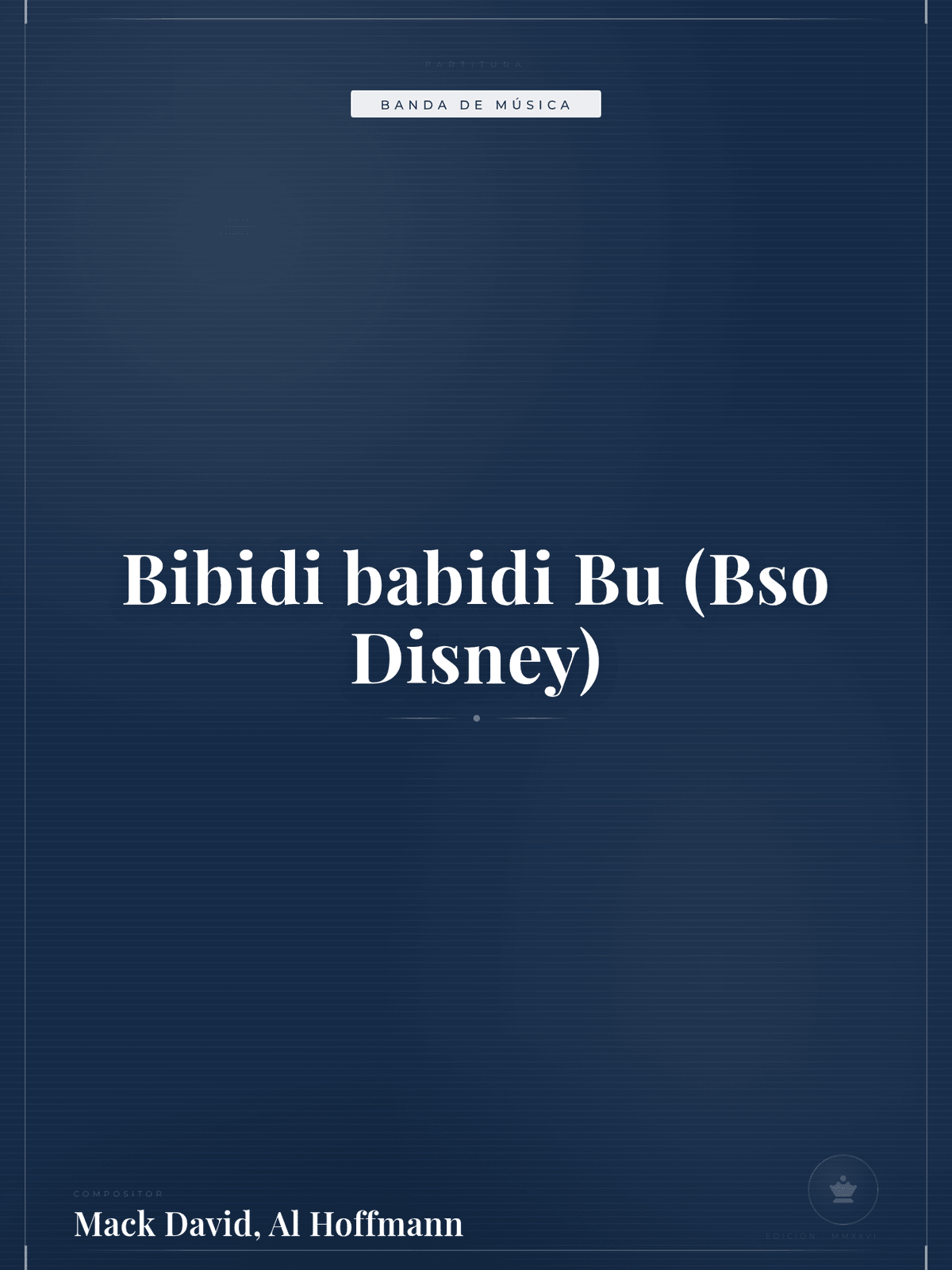 Portada de Bibidi babidi Bu (Bso Disney)