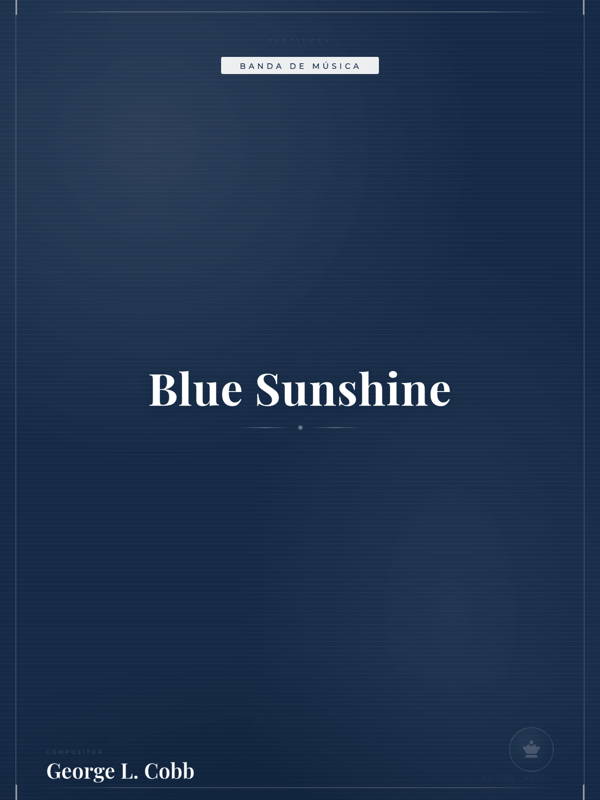 Portada de Blue Sunshine