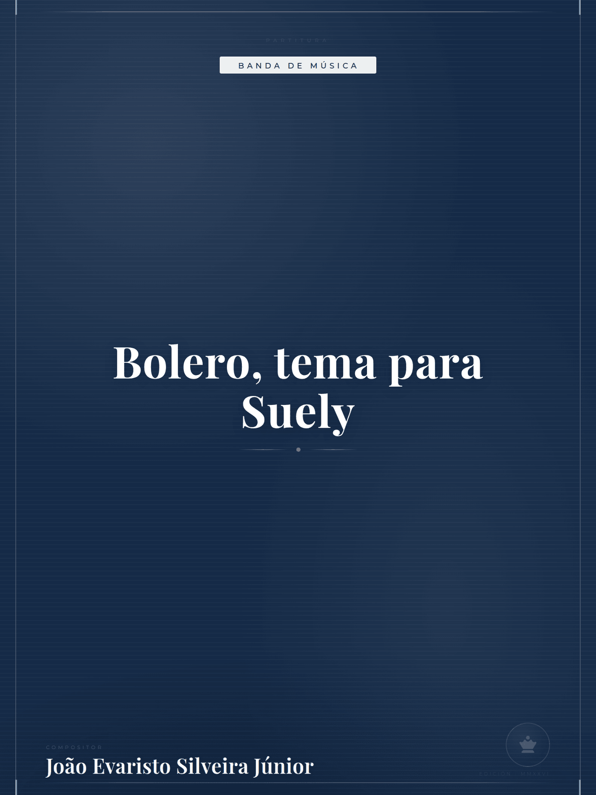 Portada de Bolero, tema para Suely