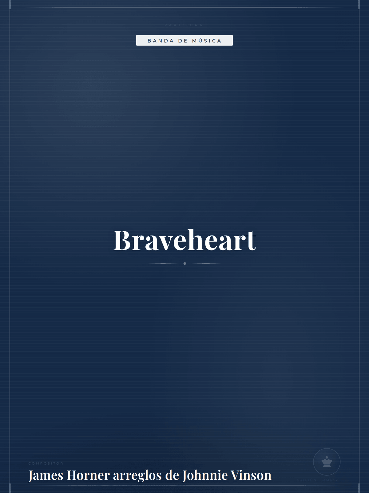 Portada de Braveheart