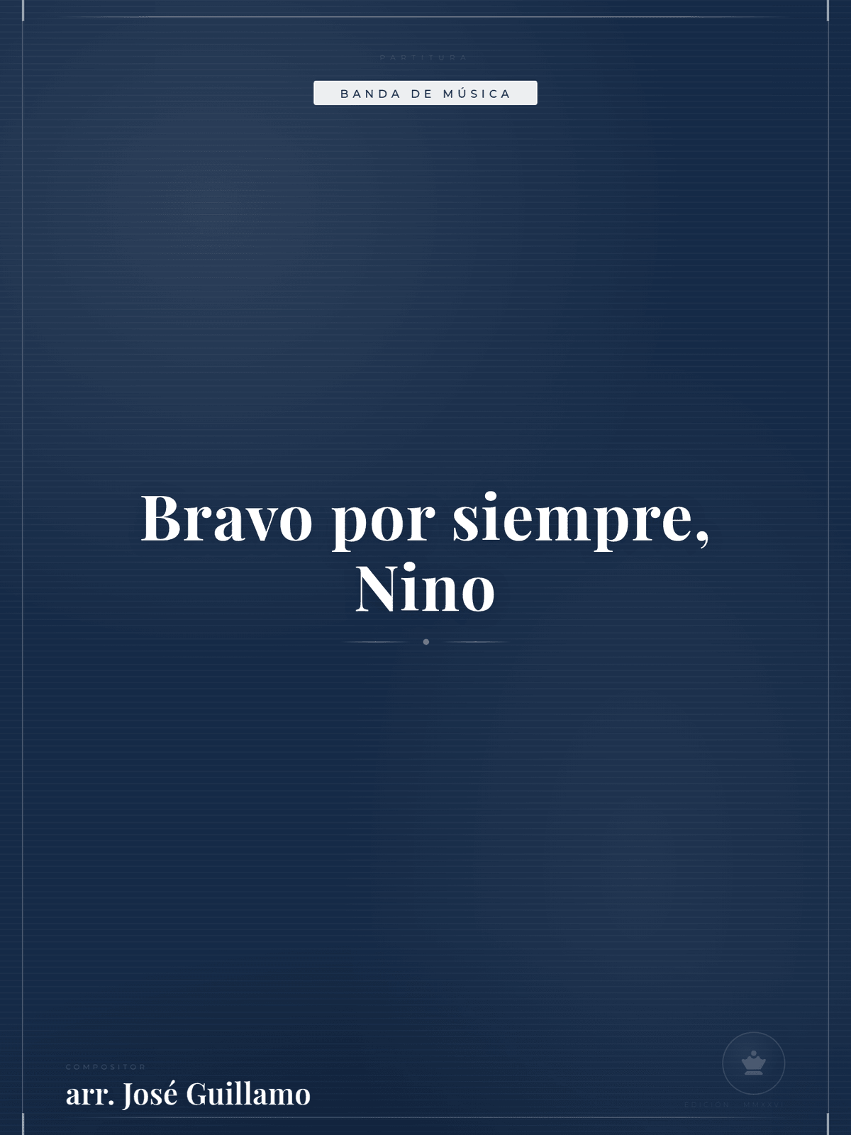 Portada de Bravo por siempre, Nino