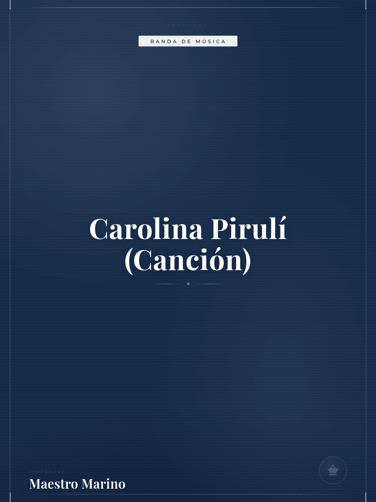 Portada de Carolina Pirulí (Canción)