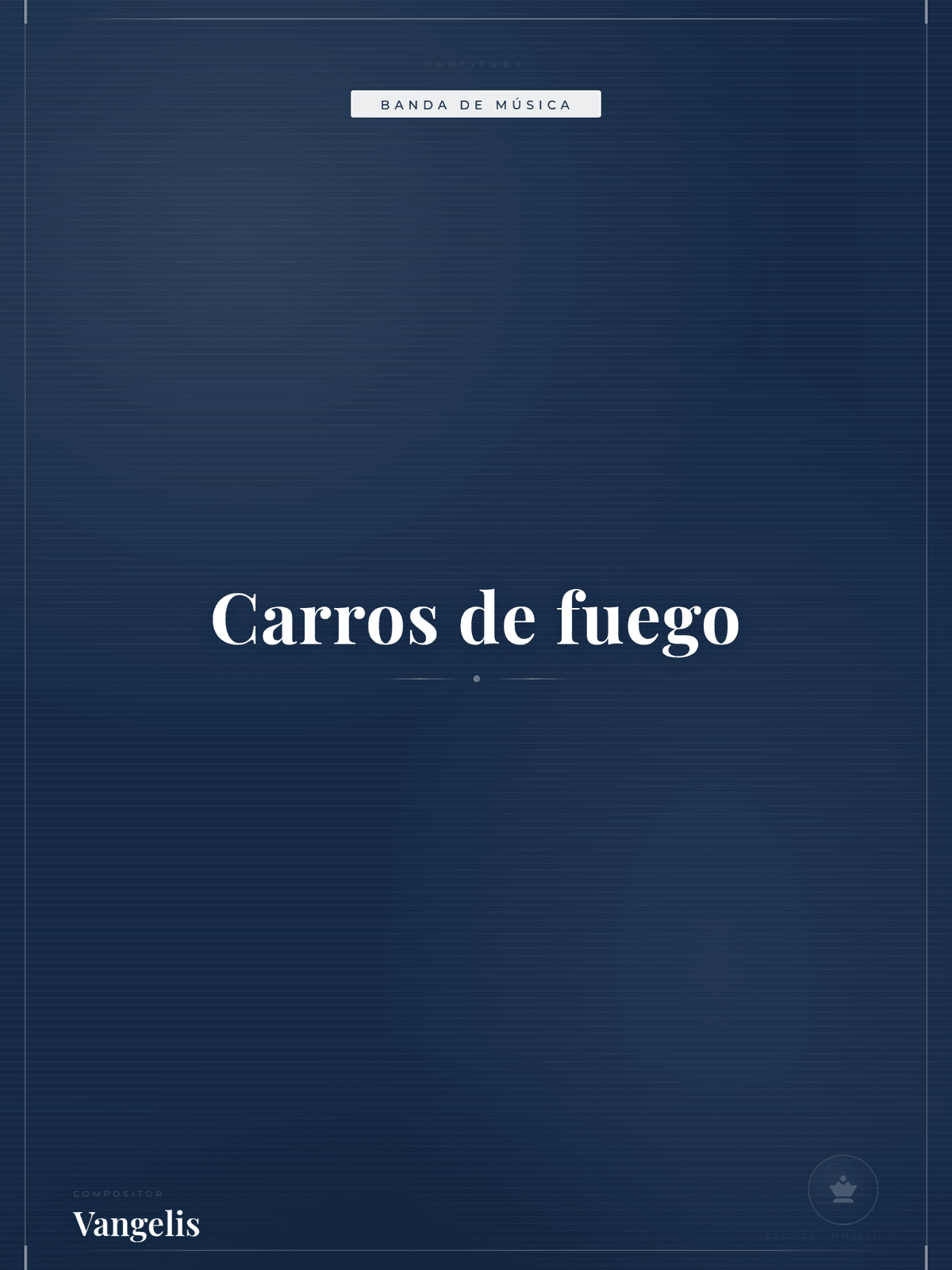 Portada de Carros de fuego
