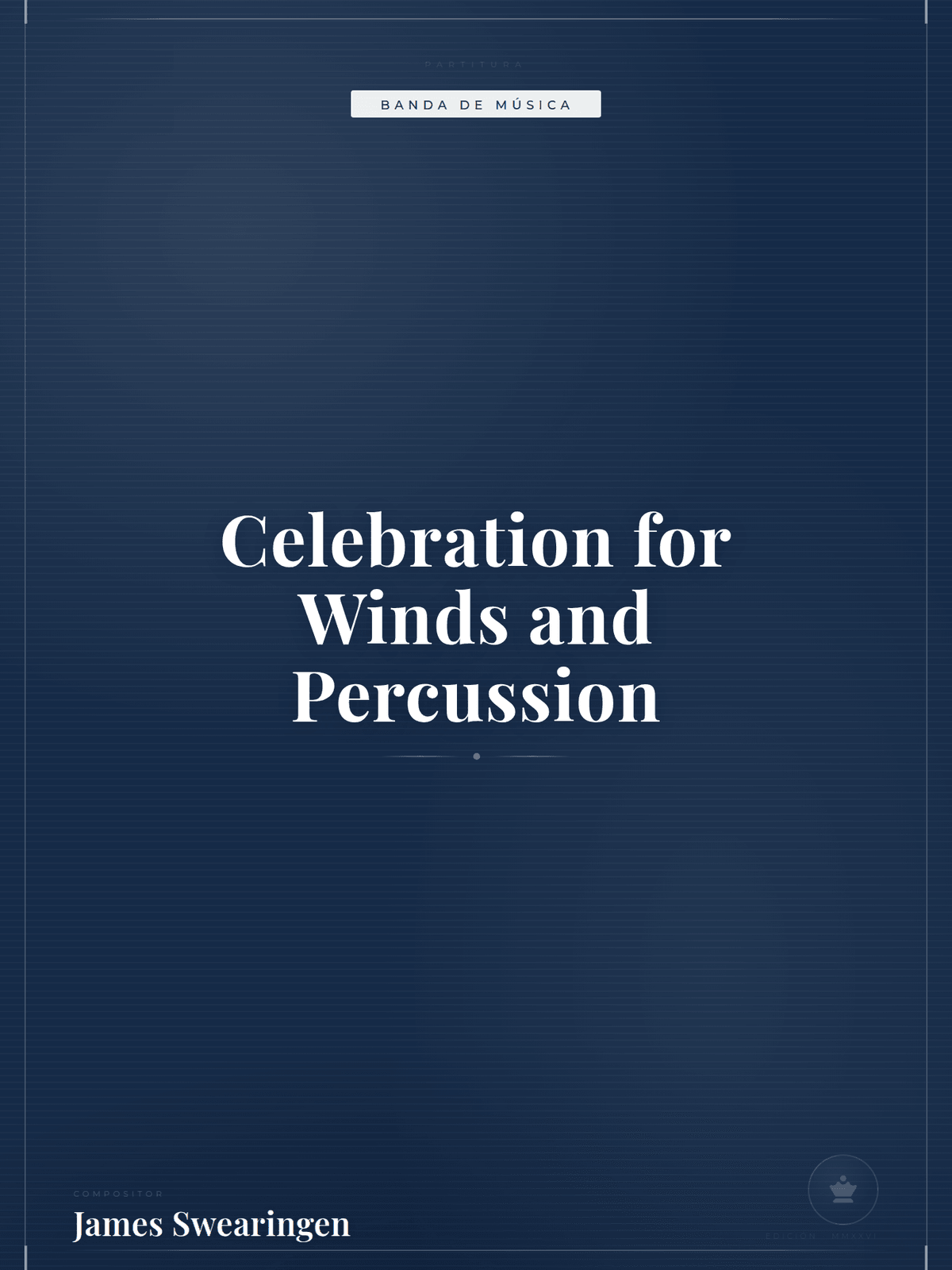 Portada de Celebration for Winds and Percussion