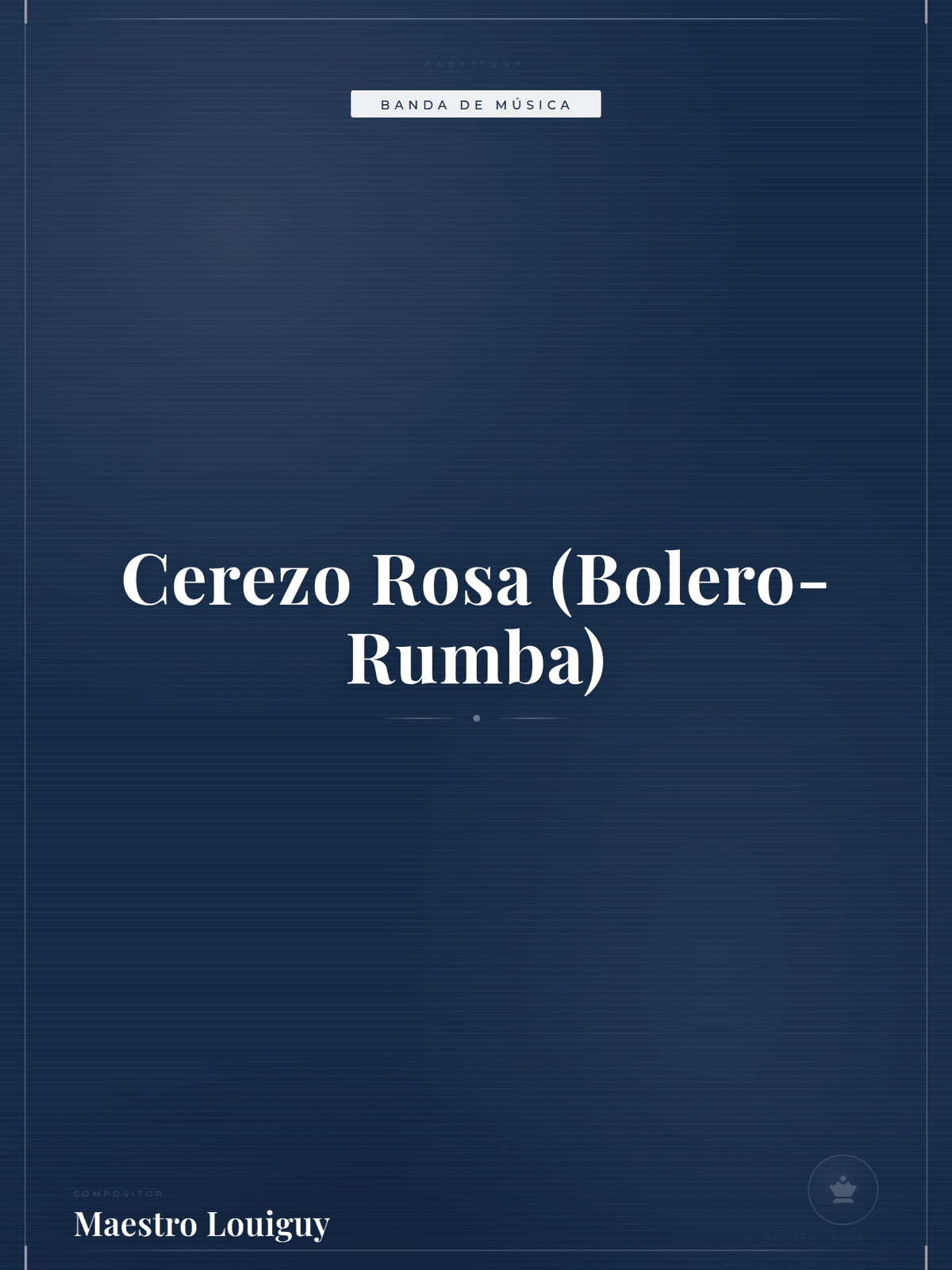 Portada de Cerezo Rosa (Bolero-Rumba)