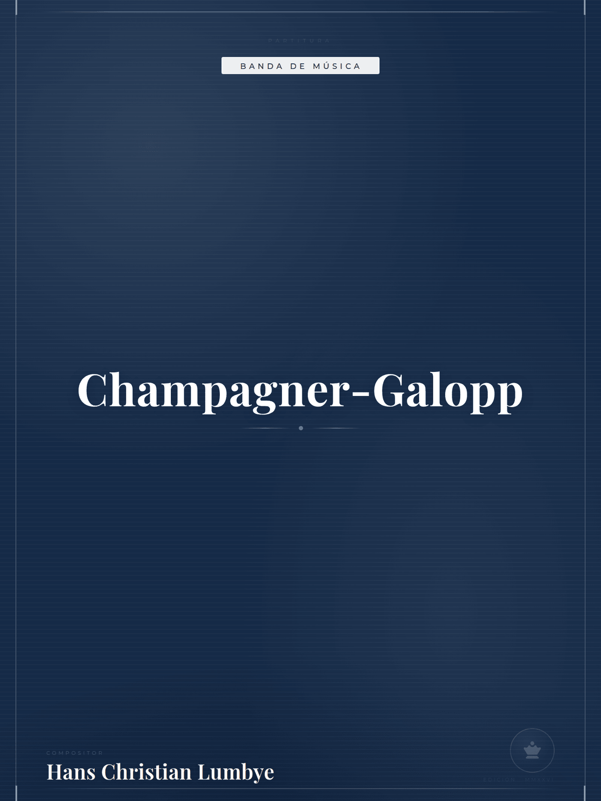 Portada de Champagner-Galopp