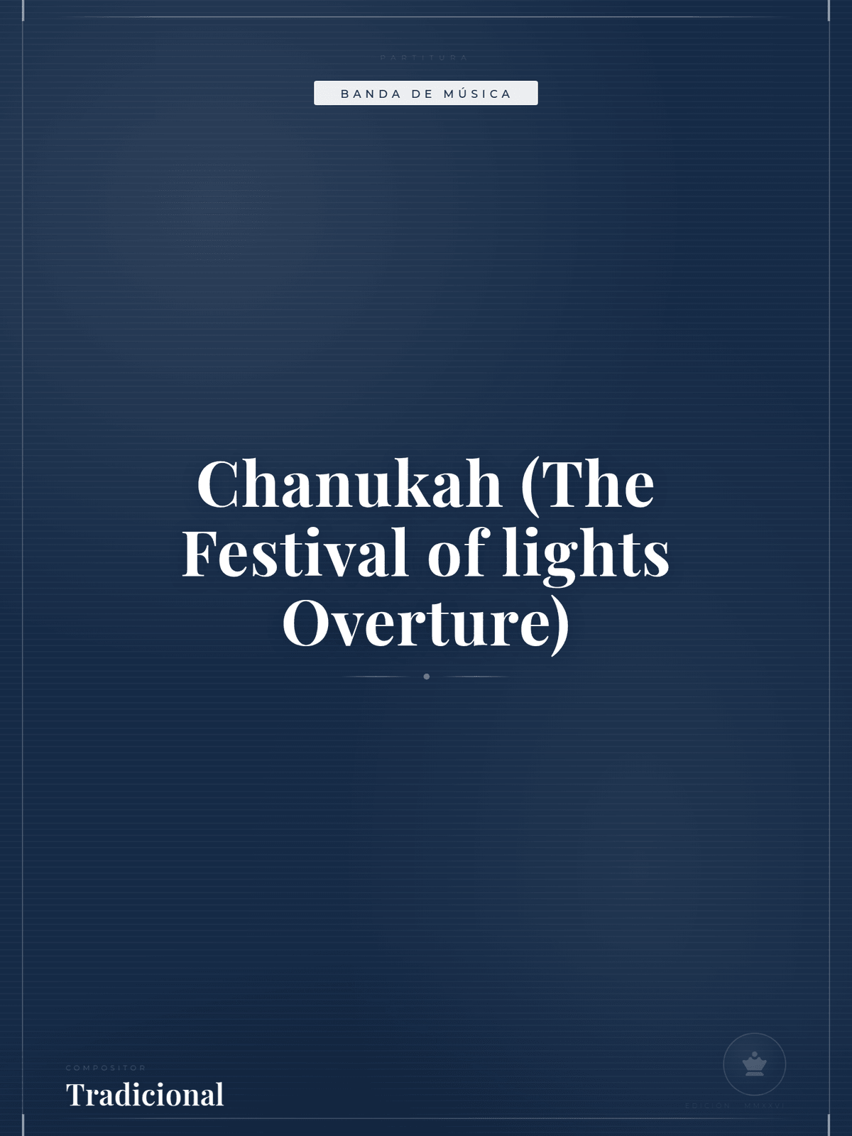 Portada de Chanukah (The Festival of lights Overture)