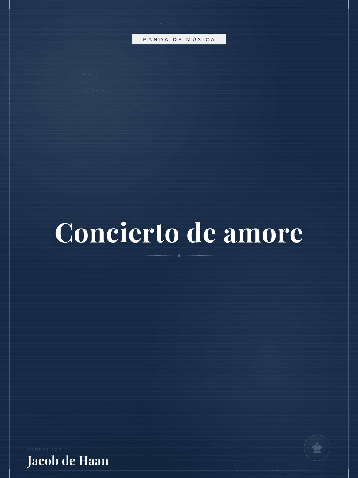 Portada de Concierto de amore
