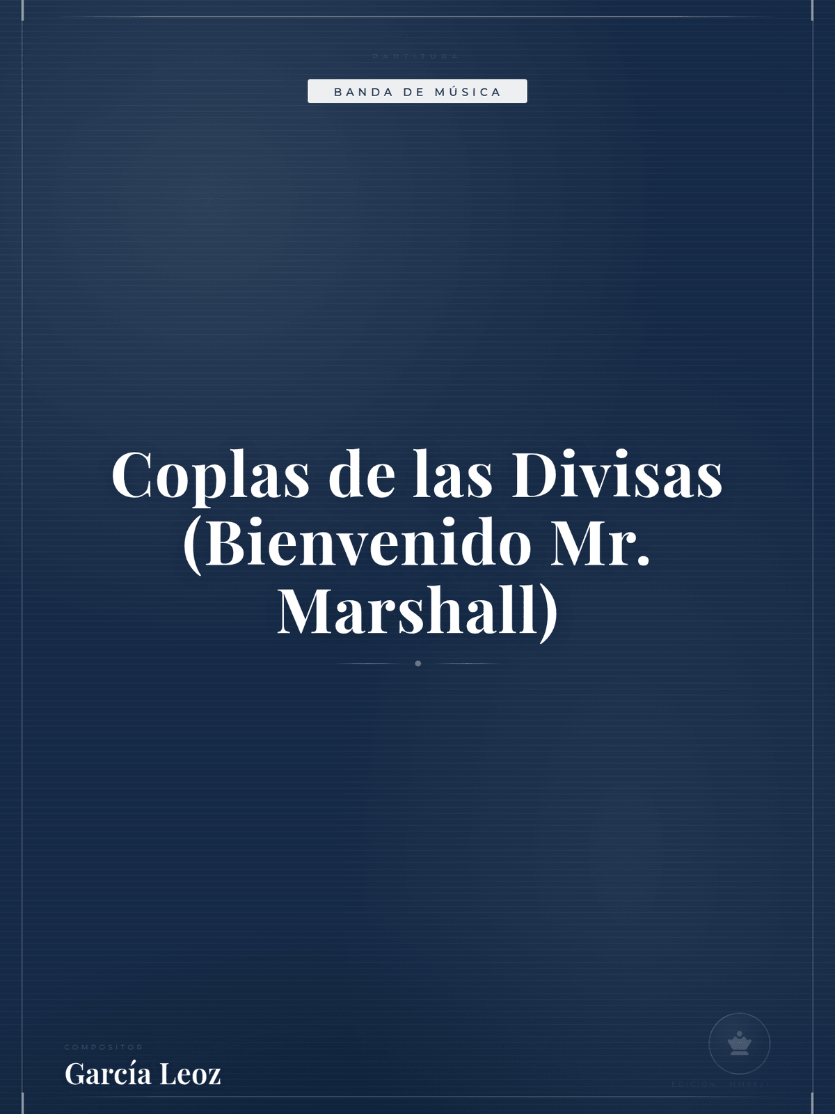 Portada de Coplas de las Divisas (Bienvenido Mr. Marshall)
