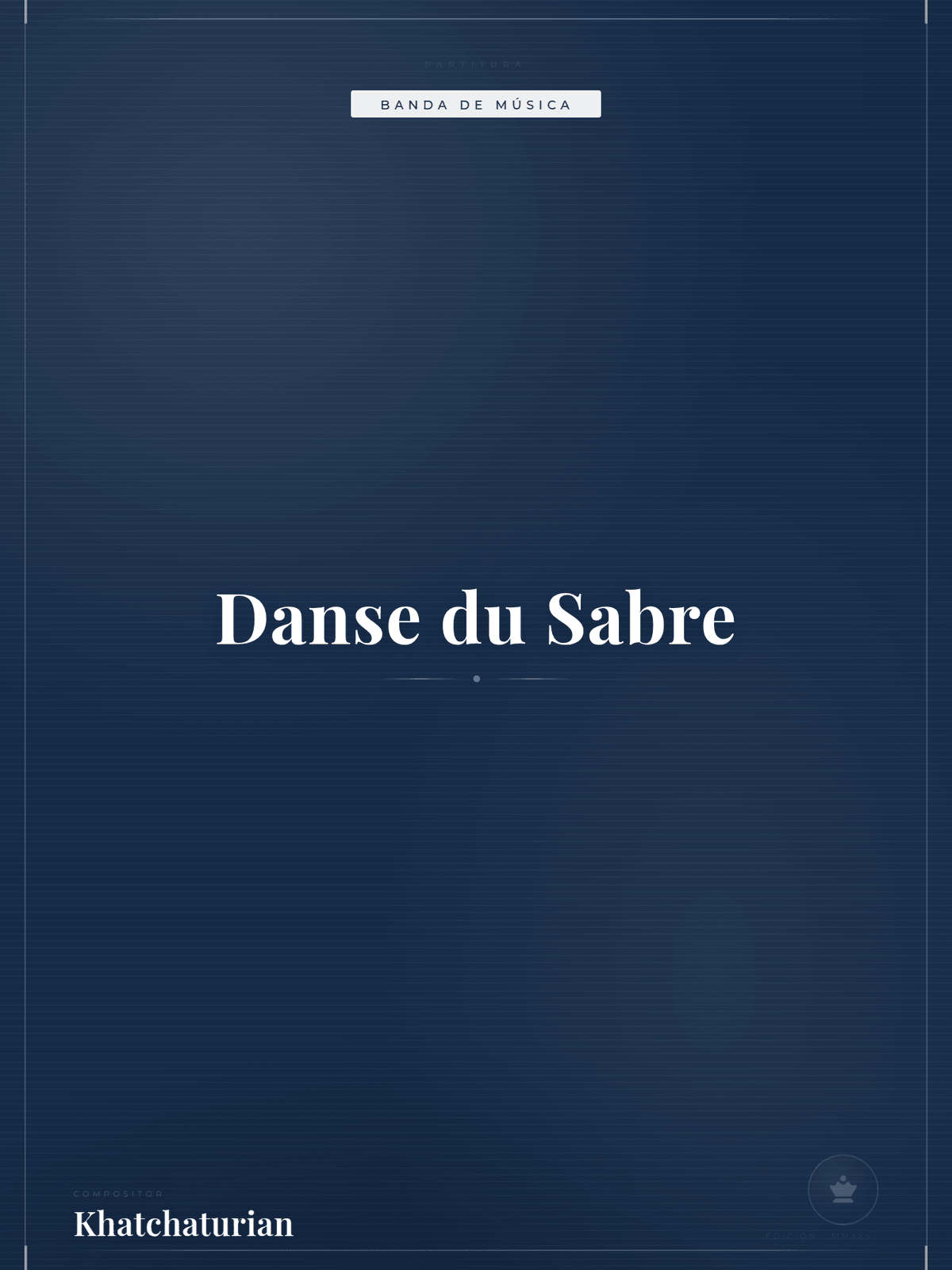 Portada de Danse du Sabre