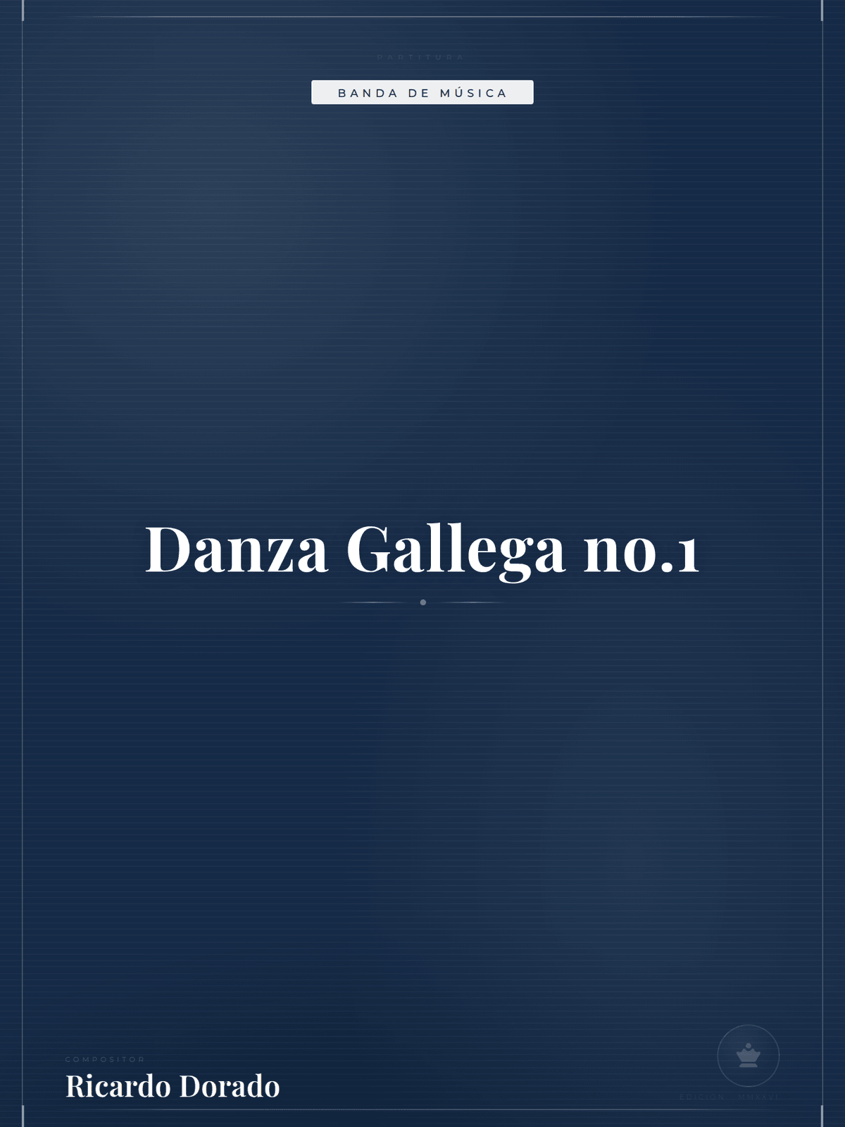 Portada de Danza Gallega no.1