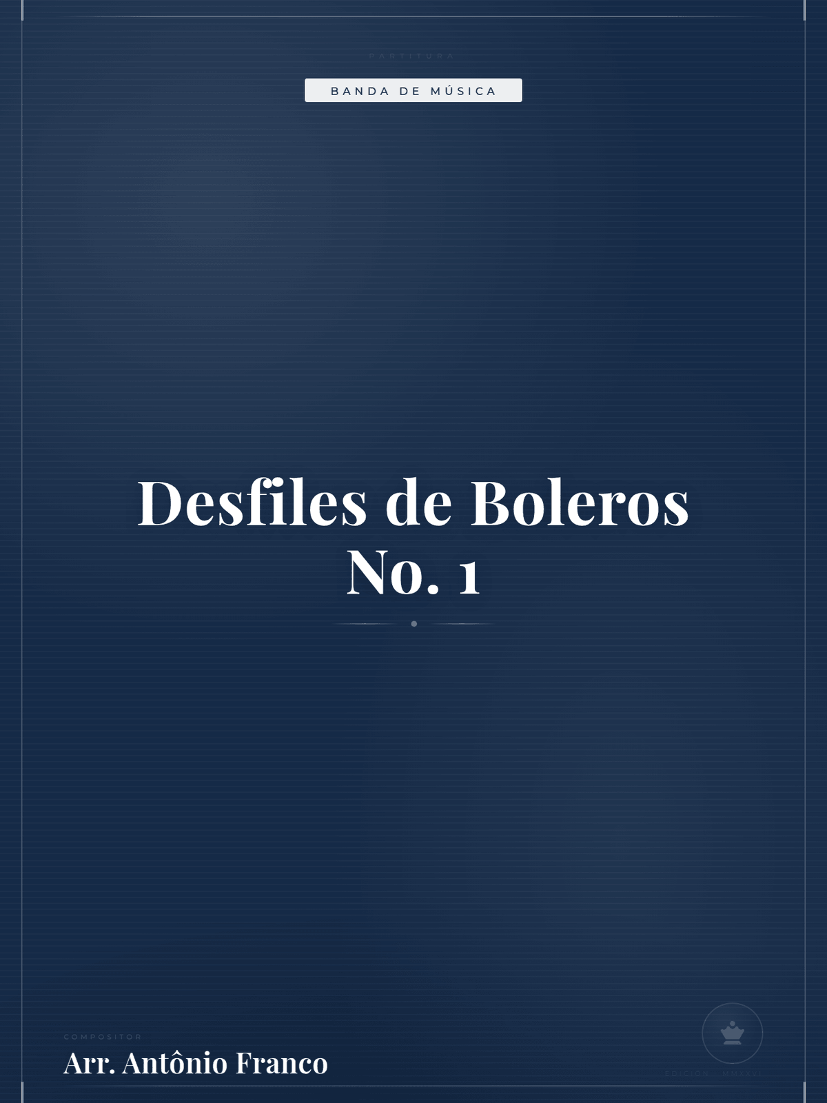Portada de Desfiles de Boleros No. 1