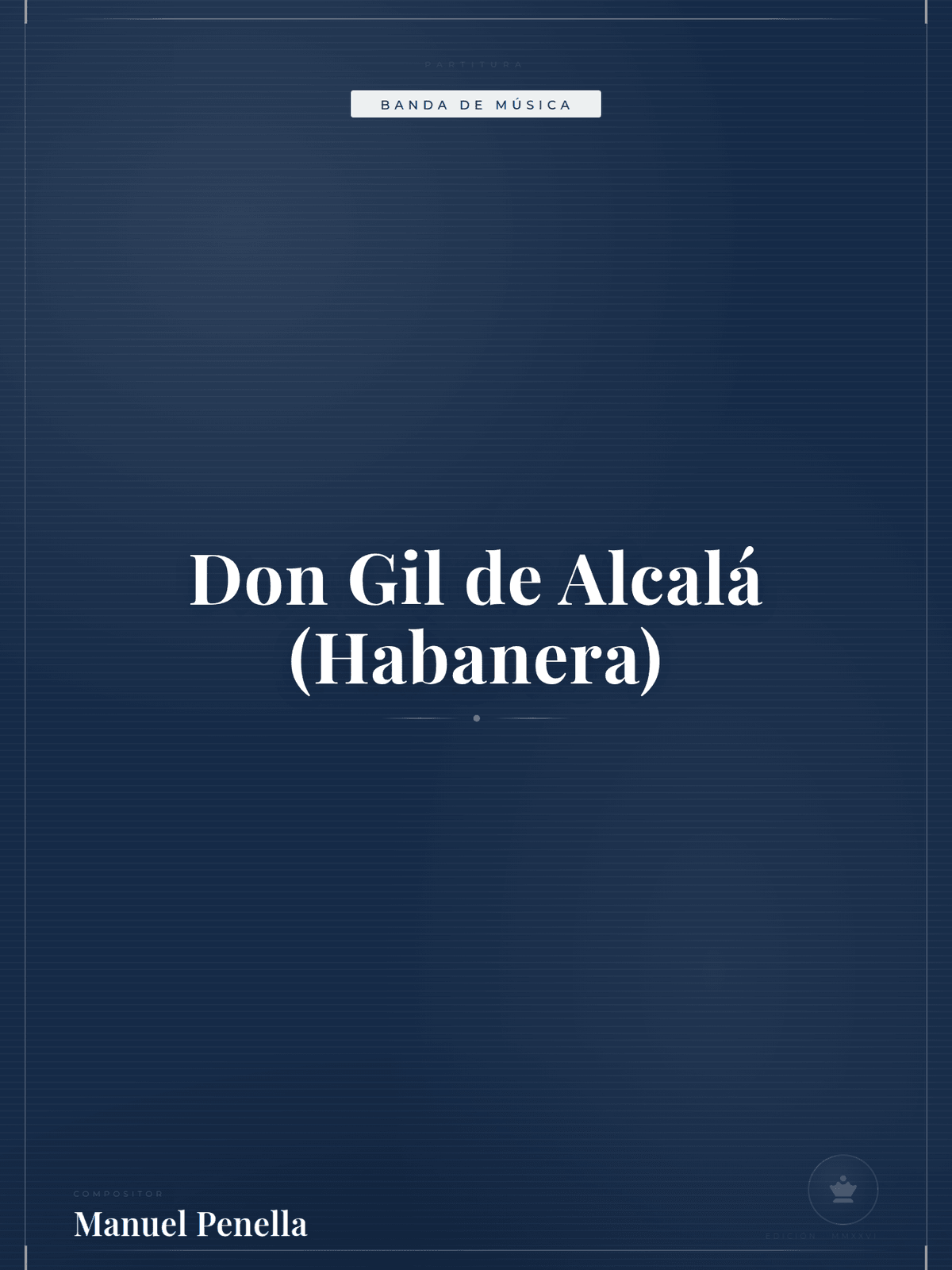 Portada de Don Gil de Alcalá (Habanera)
