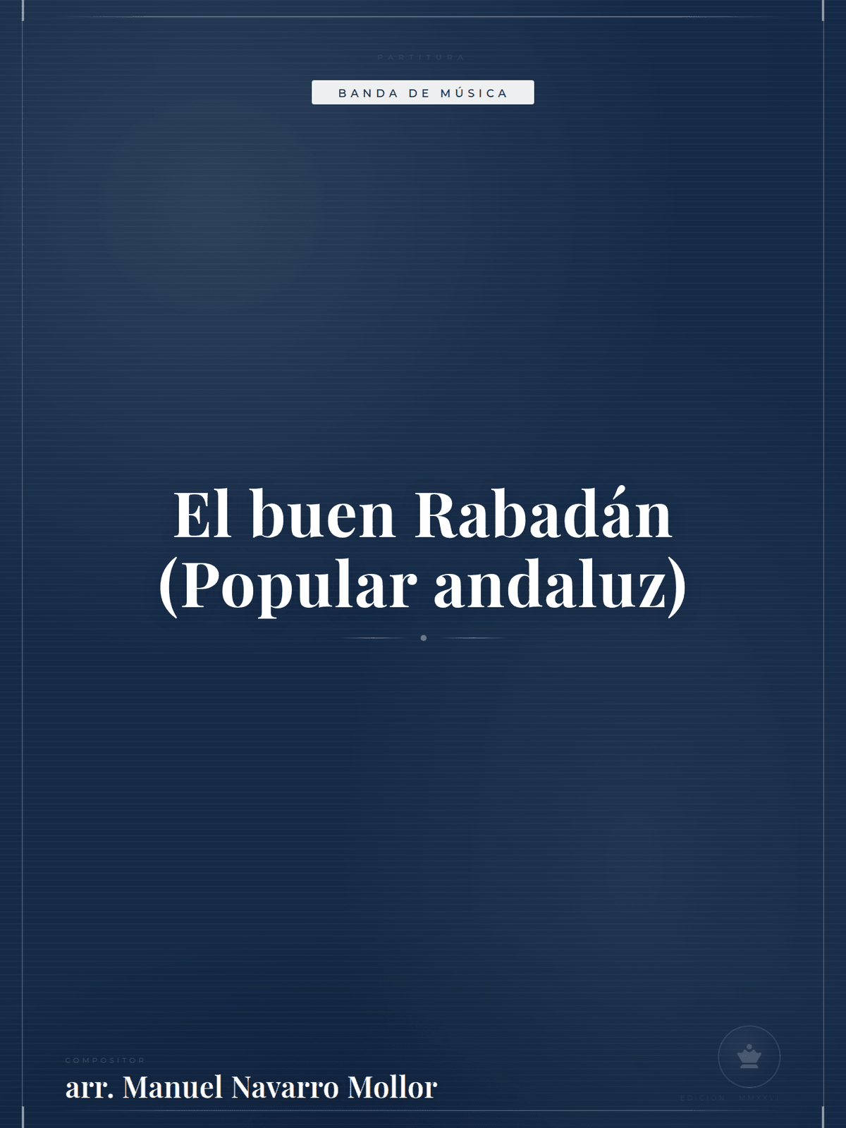 Portada de El buen Rabadán (Popular andaluz)