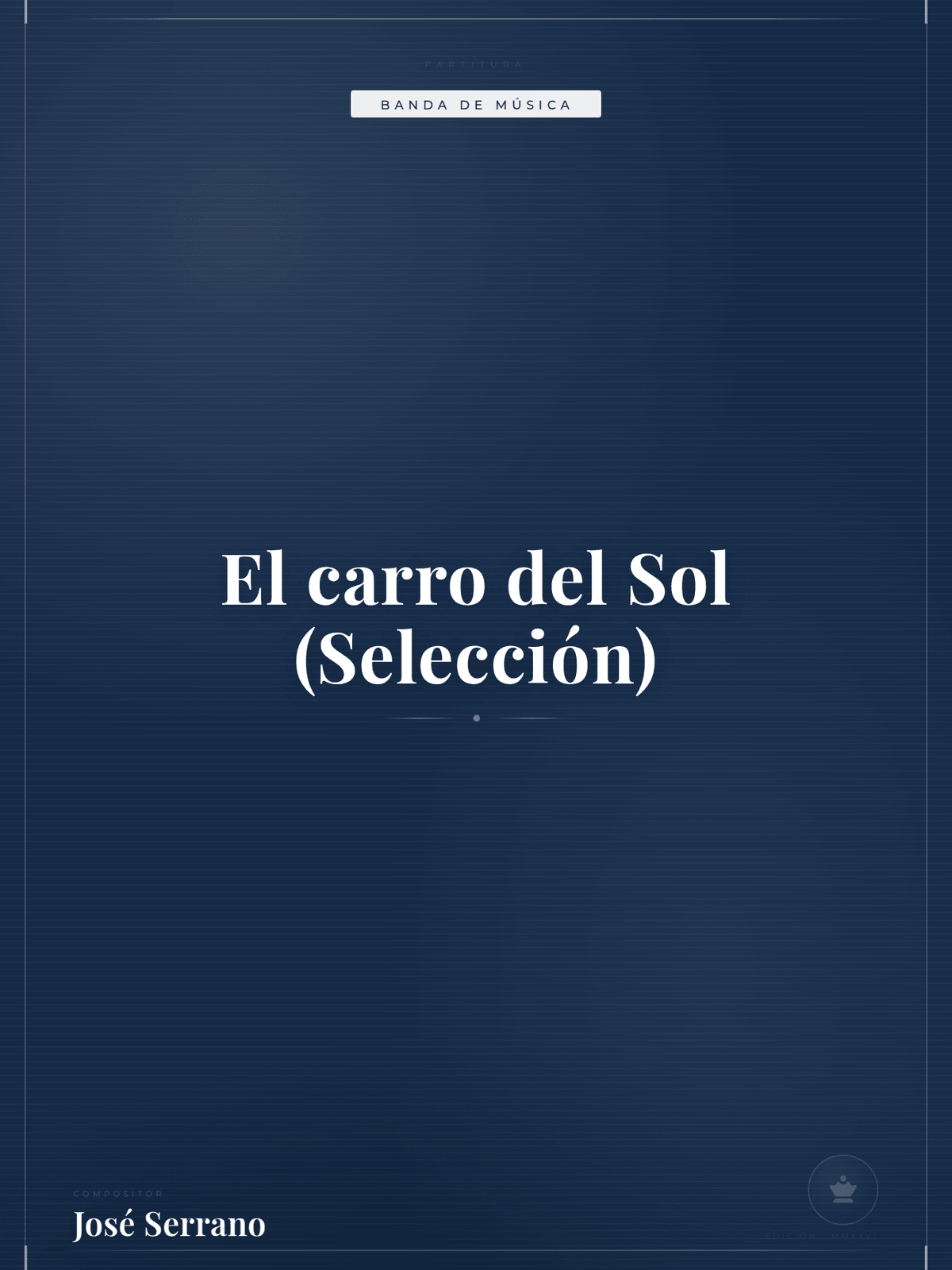 Portada de El carro del Sol (Selección)