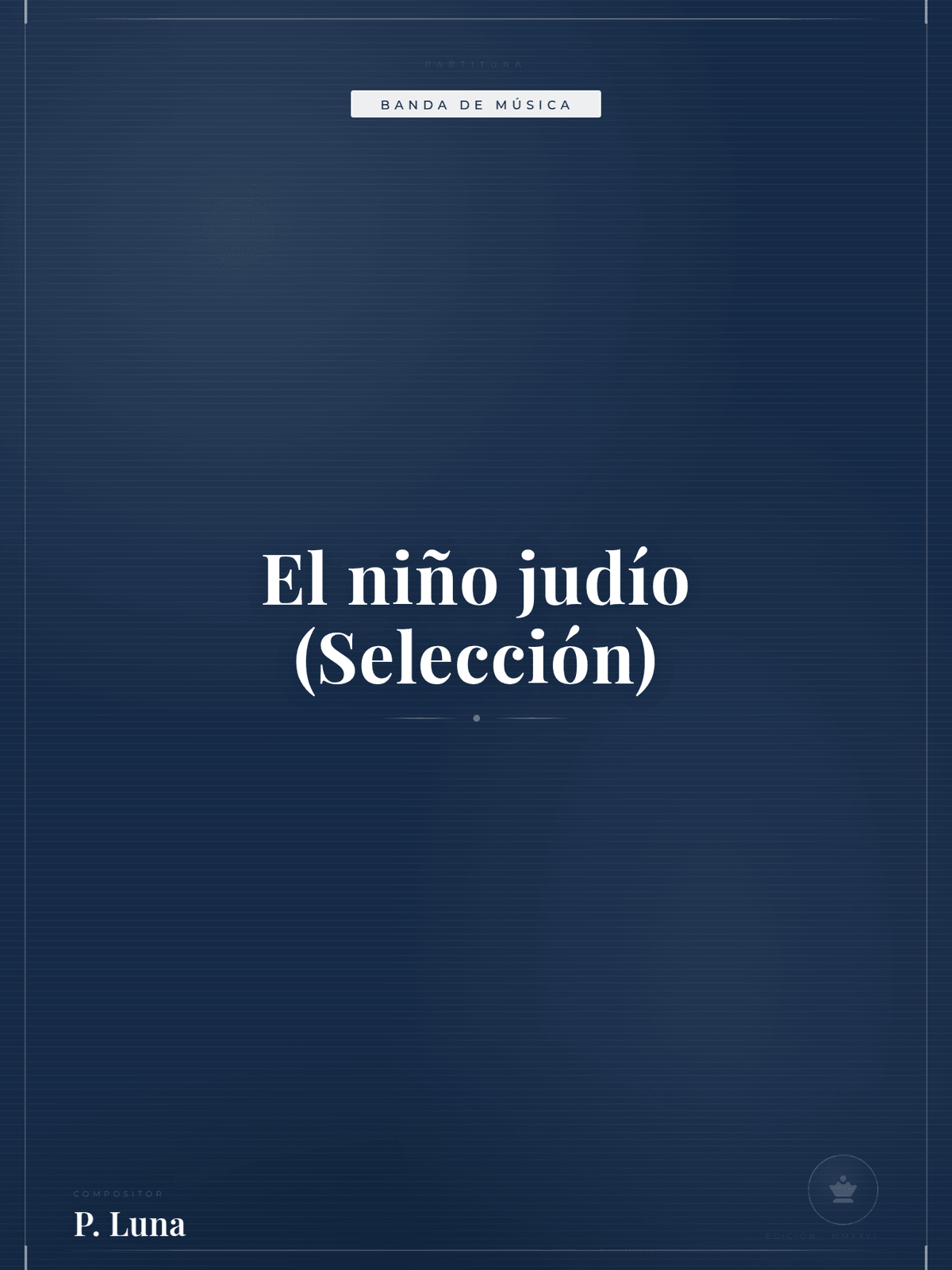 Portada de El niño judío (Selección)