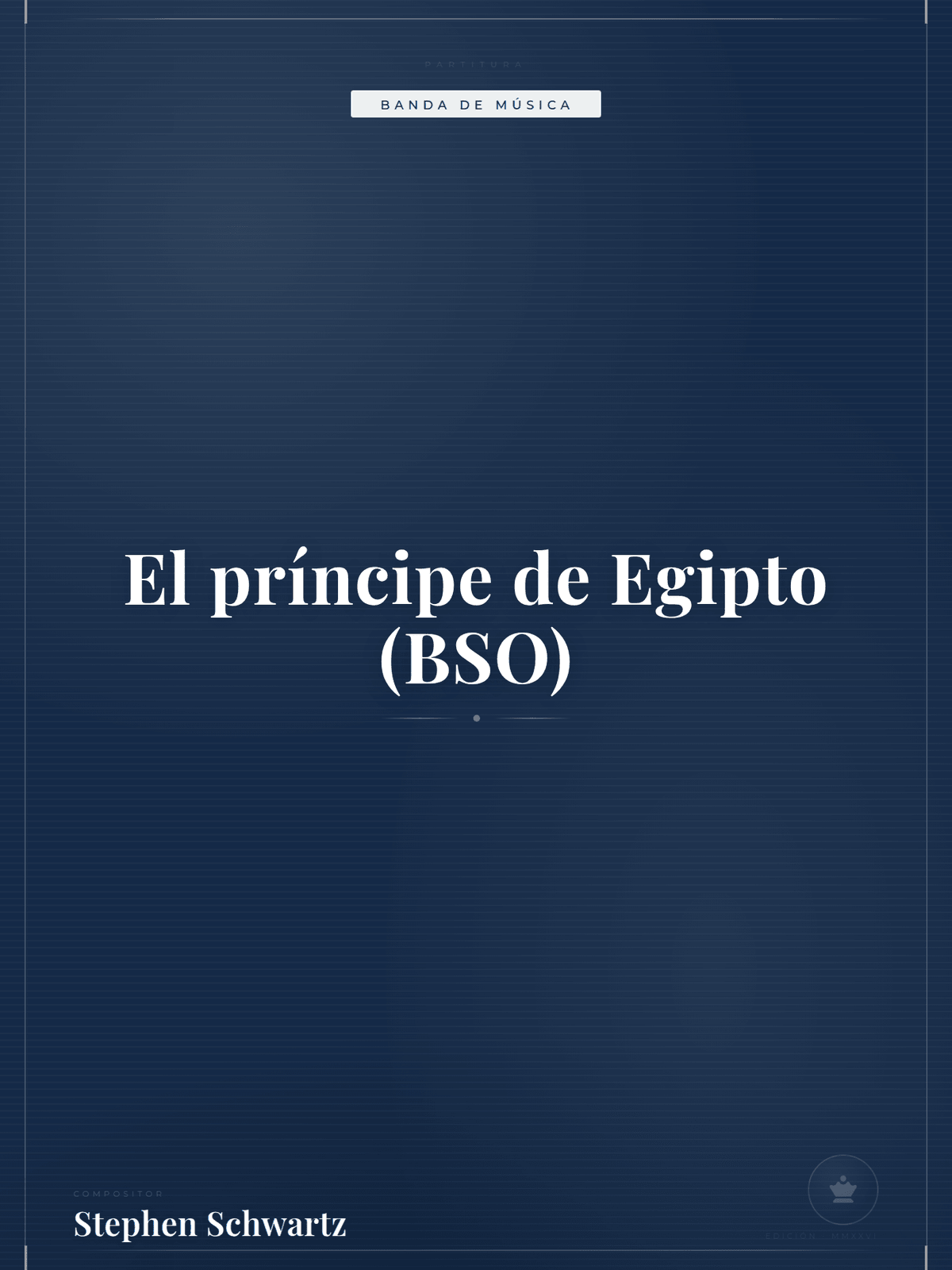 Portada de El príncipe de Egipto (BSO)