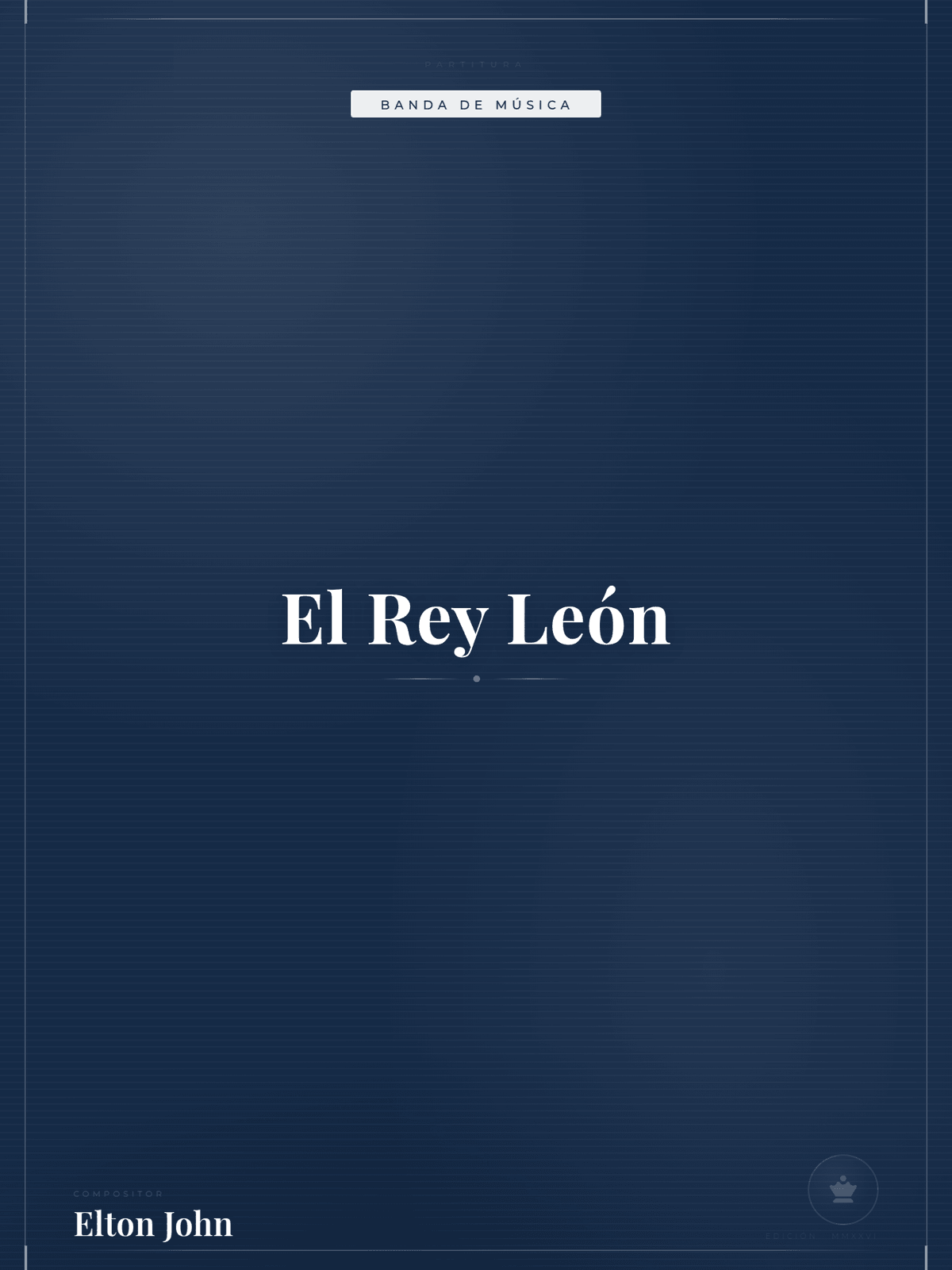 Portada de El Rey León