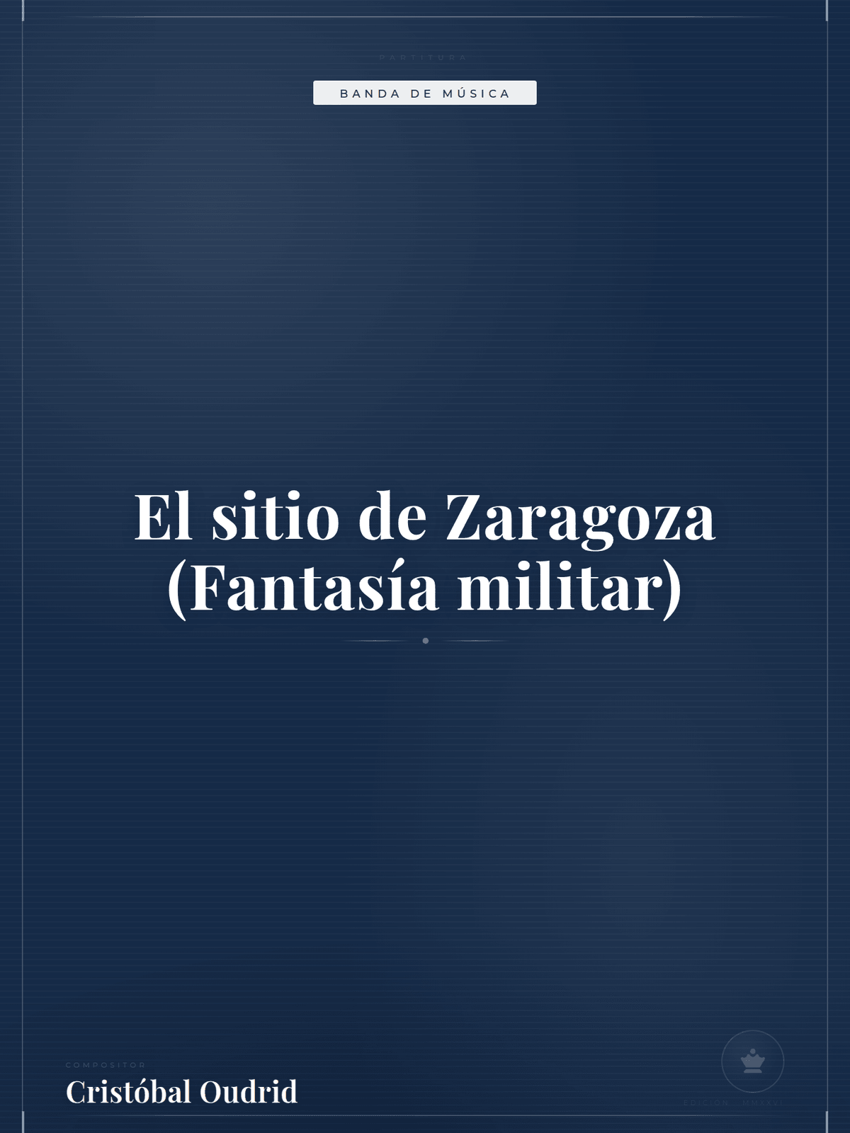 Portada de El sitio de Zaragoza (Fantasía militar)