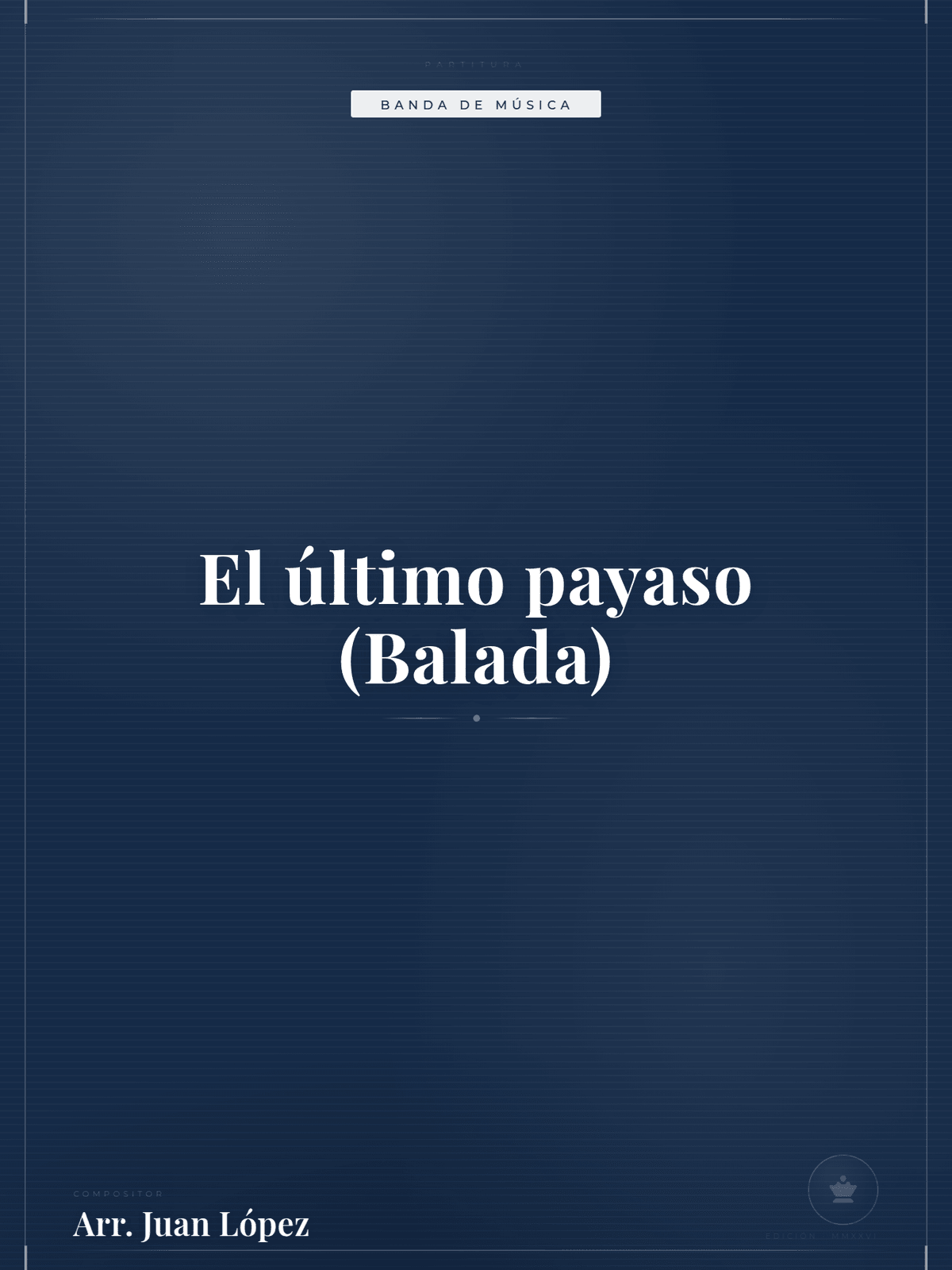 Portada de El último payaso (Balada)