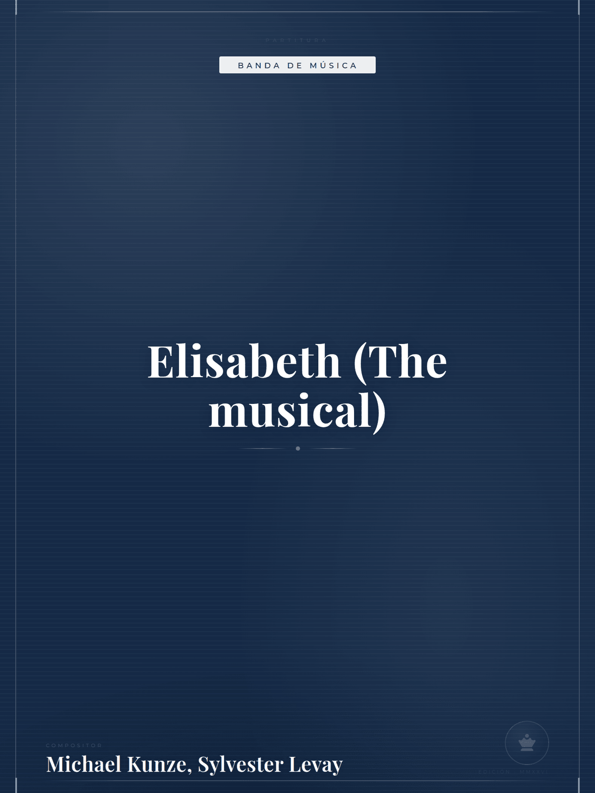 Portada de Elisabeth (The musical)