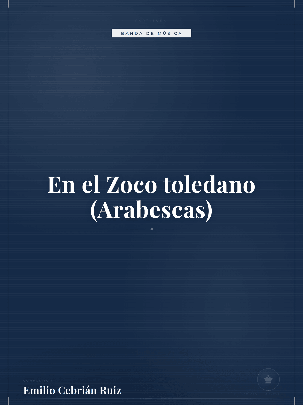 Portada de En el Zoco toledano (Arabescas)