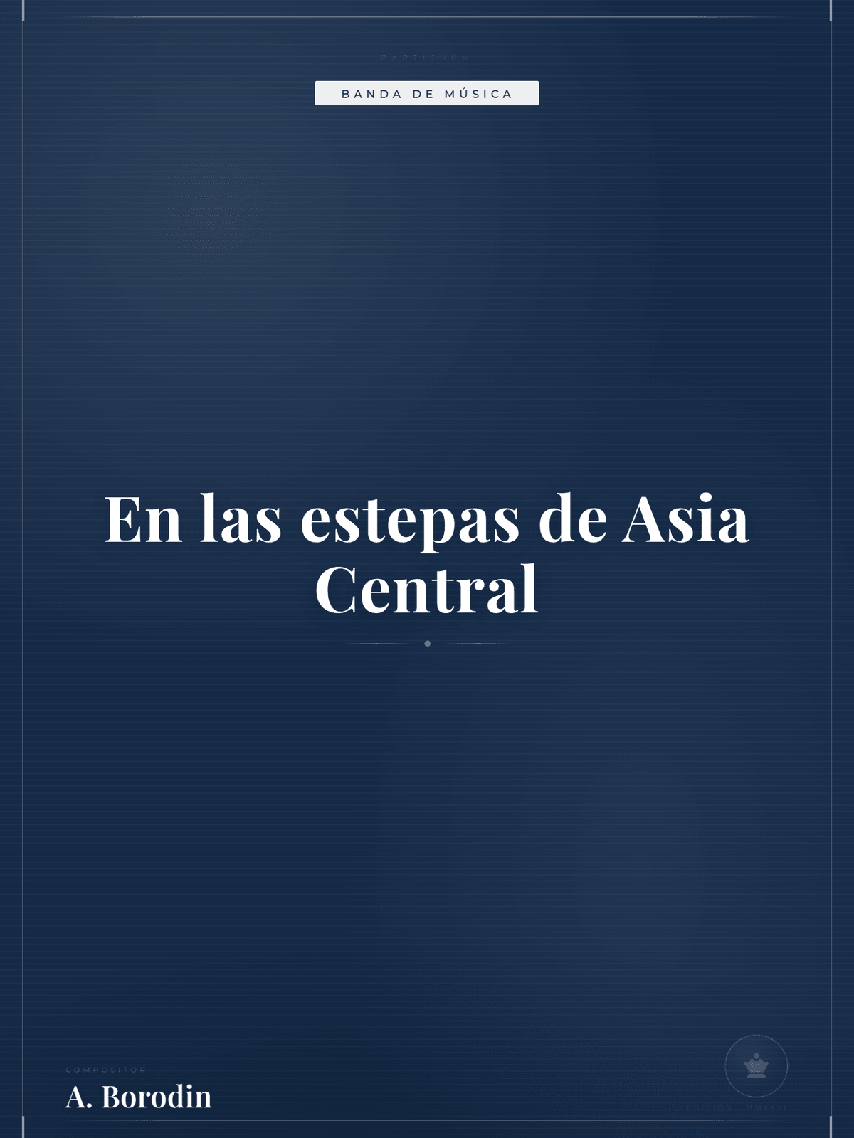 Portada de En las estepas de Asia Central